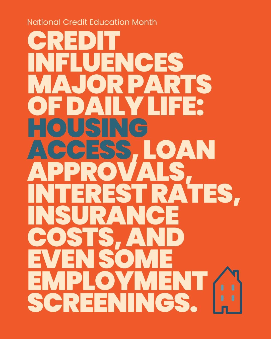 March is National Credit Education Month. Credit influences major parts of daily life: housing access, loan approvals, interest rates, insurance costs, and even some employment screenings. The month serves as a reminder to take small, proactive steps