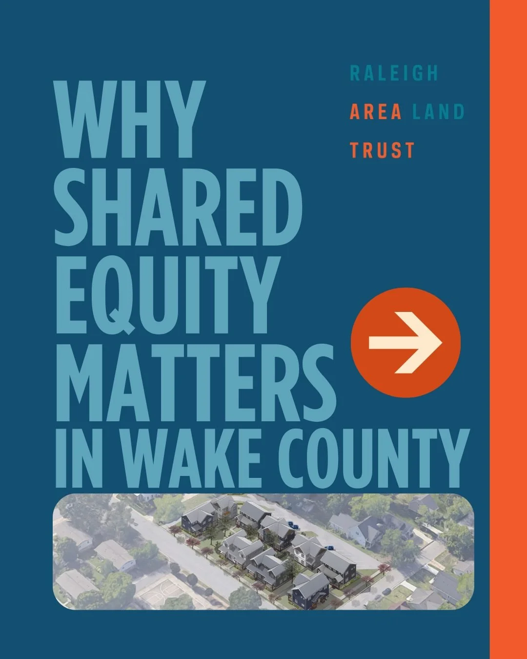 Wake County is growing quickly, and with that growth comes rising home prices, shrinking inventory, and increased pressure on longtime residents. Without intervention, many families, especially Black and Brown households, risk being pushed out of the