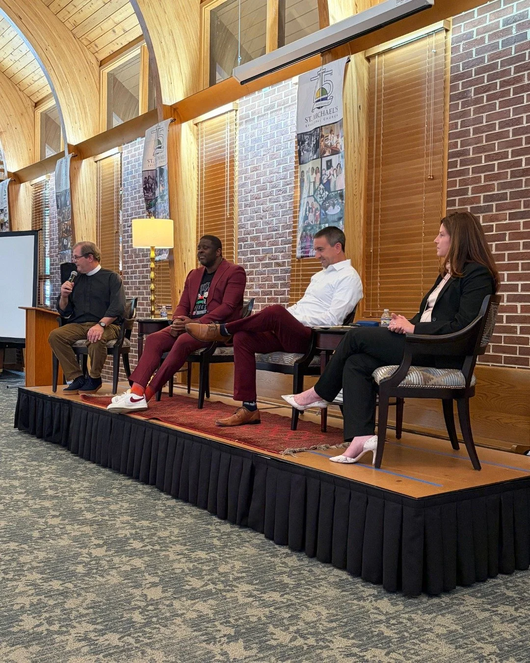 We&rsquo;re incredibly grateful to St. Michael's Episcopal Church for hosting a meaningful community conversation with Raleigh Area Land Trust and LeVelle Moton, @RaleighRaisedDevelopment, focused on the urgent need for affordable housing in our comm