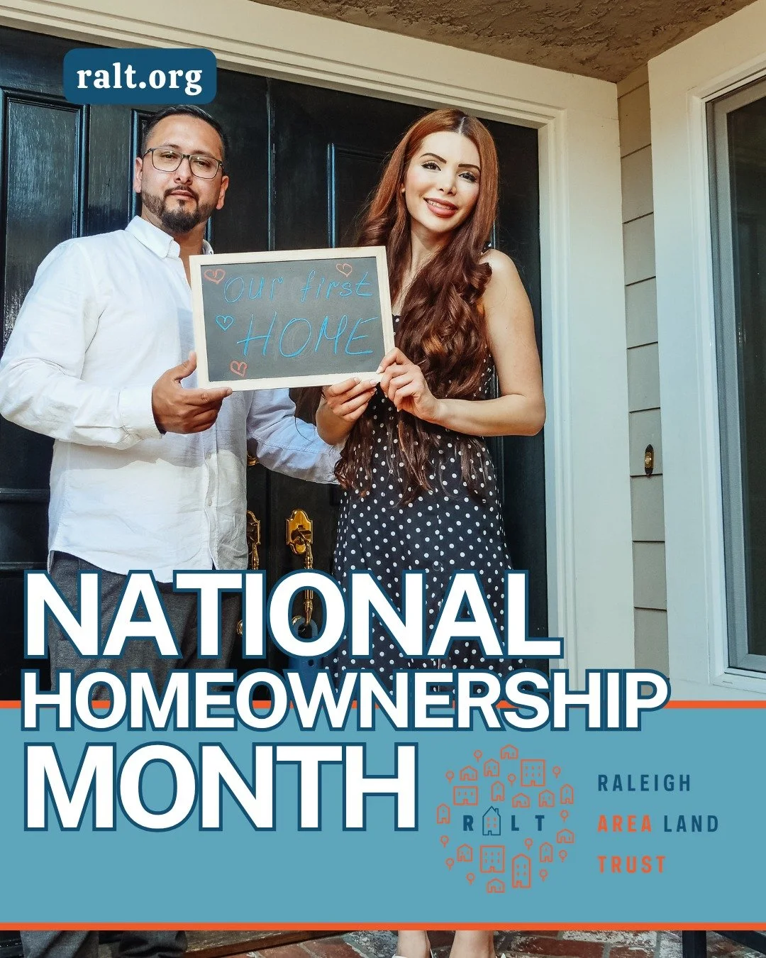 National Homeownership Month reminds us: affordability shouldn&rsquo;t be temporary. Through the #communitylandtrust model, RALT keeps homes affordable for the long term &mdash; strengthening #WakeCounty families and neighborhoods for generations. 

