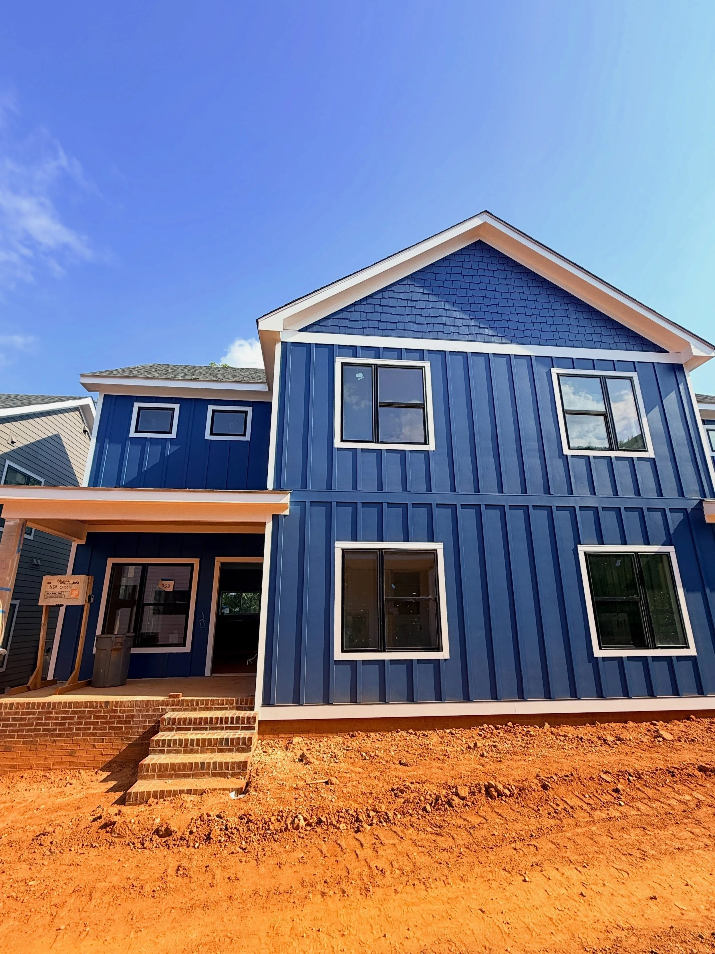 PROGRESS at Cottages of Idlewild! So many things are happening now and it&rsquo;s exciting to be able to walk inside and get a sense of the layouts of each house + feel the community growing!

More details + application info at RALT.org.

#affordable