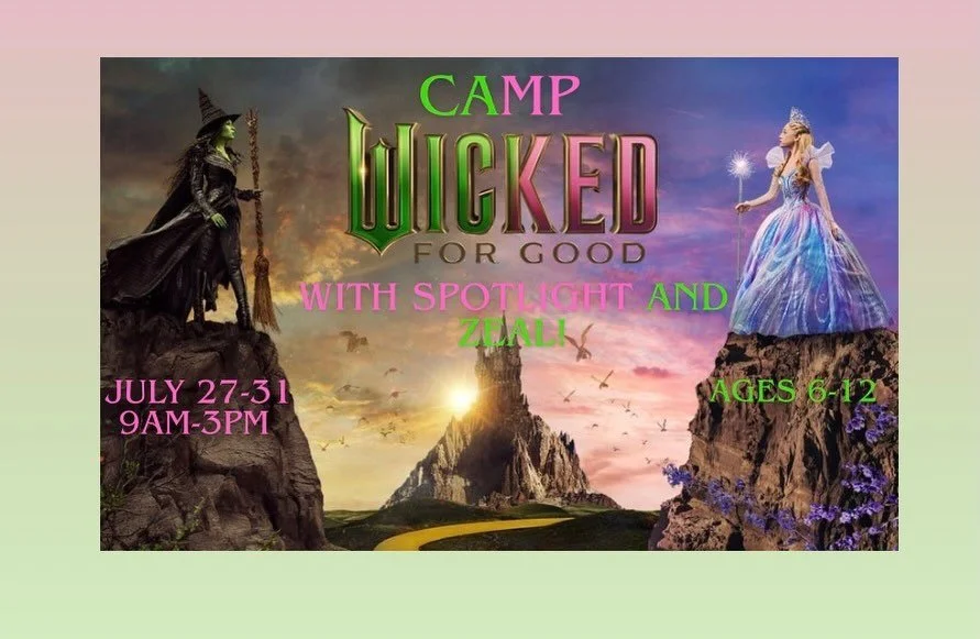 Get ready to dance through life at Camp Wicked: For Good! 💚✨

We&rsquo;ll train like true triple threats &mdash; building strong technique, learning fierce choreography, and performing show-stopping numbers inspired by Oz.

Spots are filling fast&he