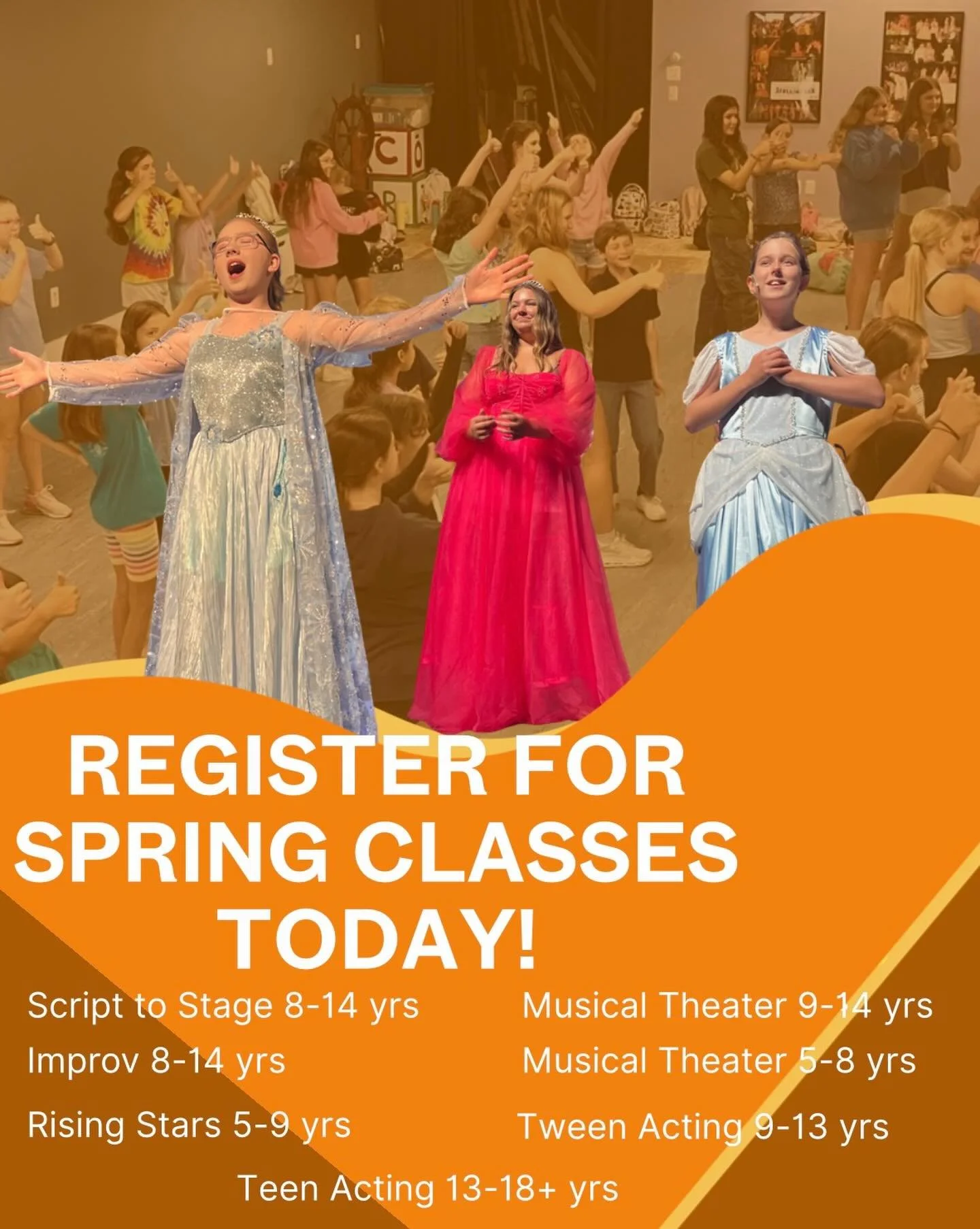 Spring is just around the corner&hellip; and so is a brand new session at Spotlight Music &amp; Theater Academy! 🌷🎭

From singing and dancing to acting and musical theater, our spring classes are the perfect place for performers to build skills, ga