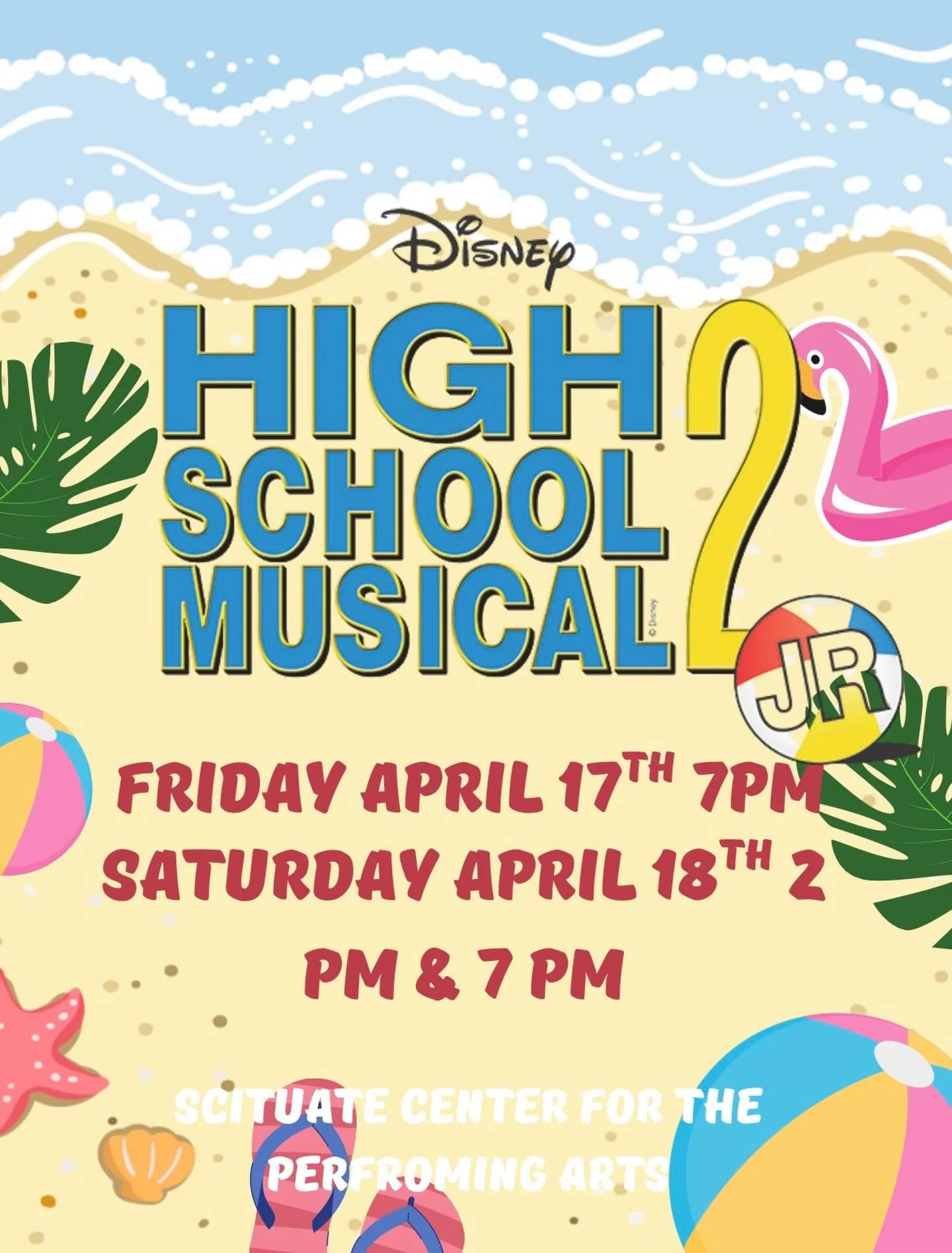 School&rsquo;s out, but the Wildcats are just getting started ☀️🎶
Tickets for High School Musical 2 Jr. are officially on sale!

Get ready for poolside drama, big summer energy, and all your favorite songs brought to life by our incredible cast. You