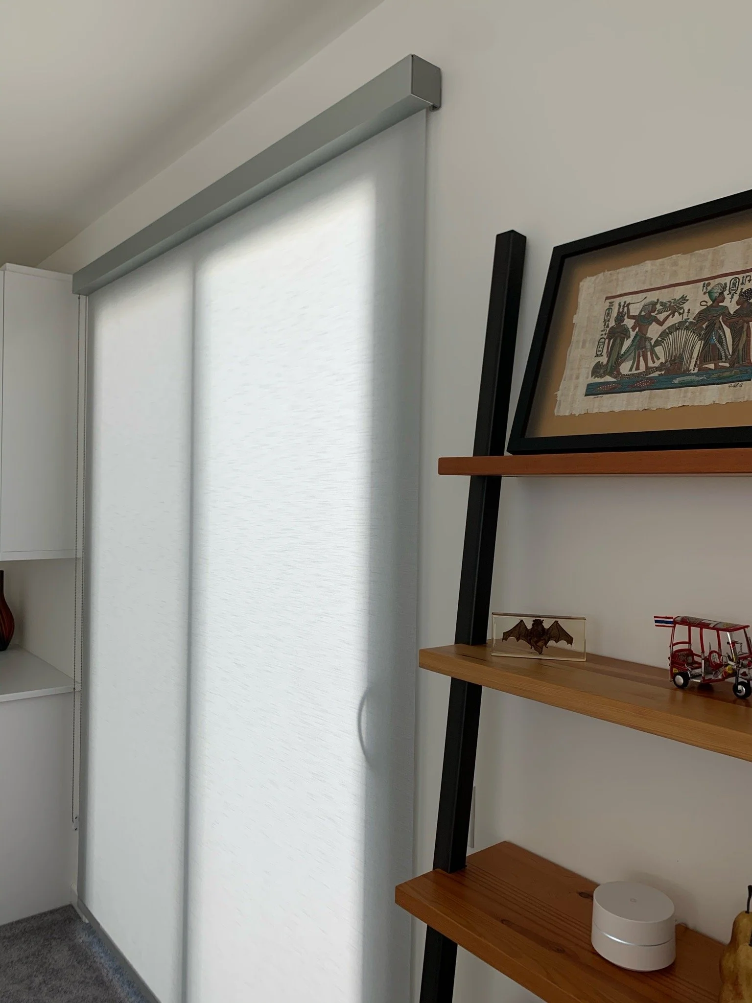 Decorative Light Filtering Roller Shade Palm Springs