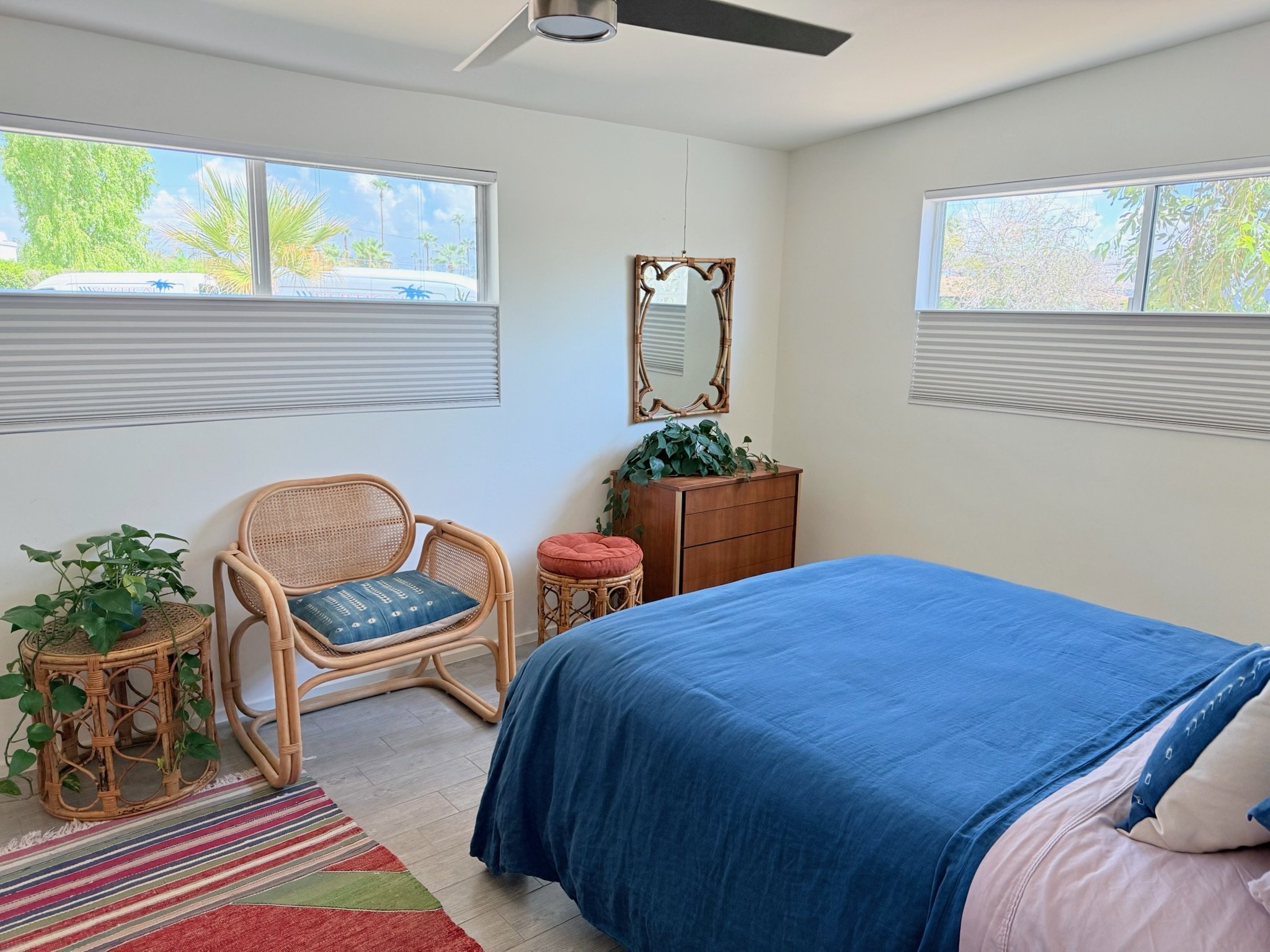 Hunter Douglas Duette Honeycomb Shades in Palm Desert - Top Down/Bottom Up