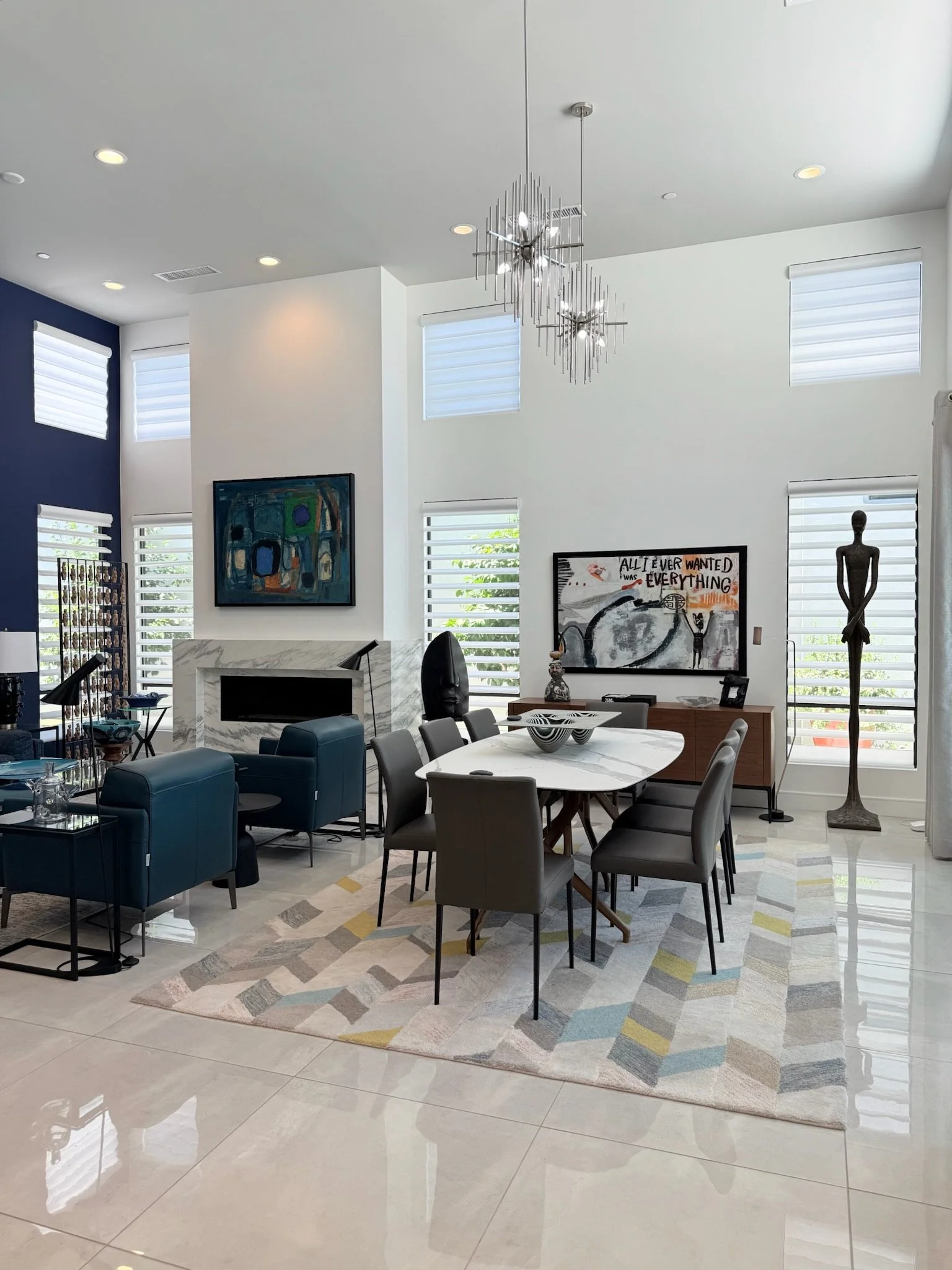 Hunter Douglas Pirouette Shades in Palm Springs
