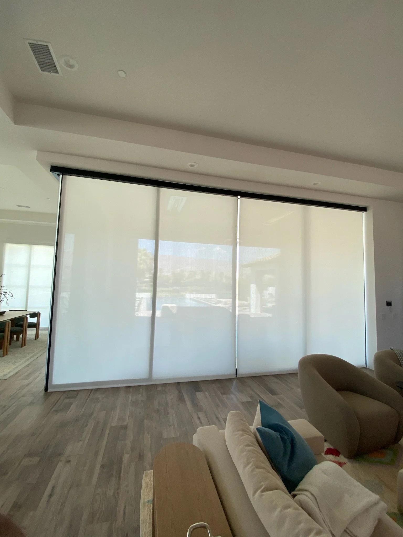 Motorized Roller Shades - La Quinta