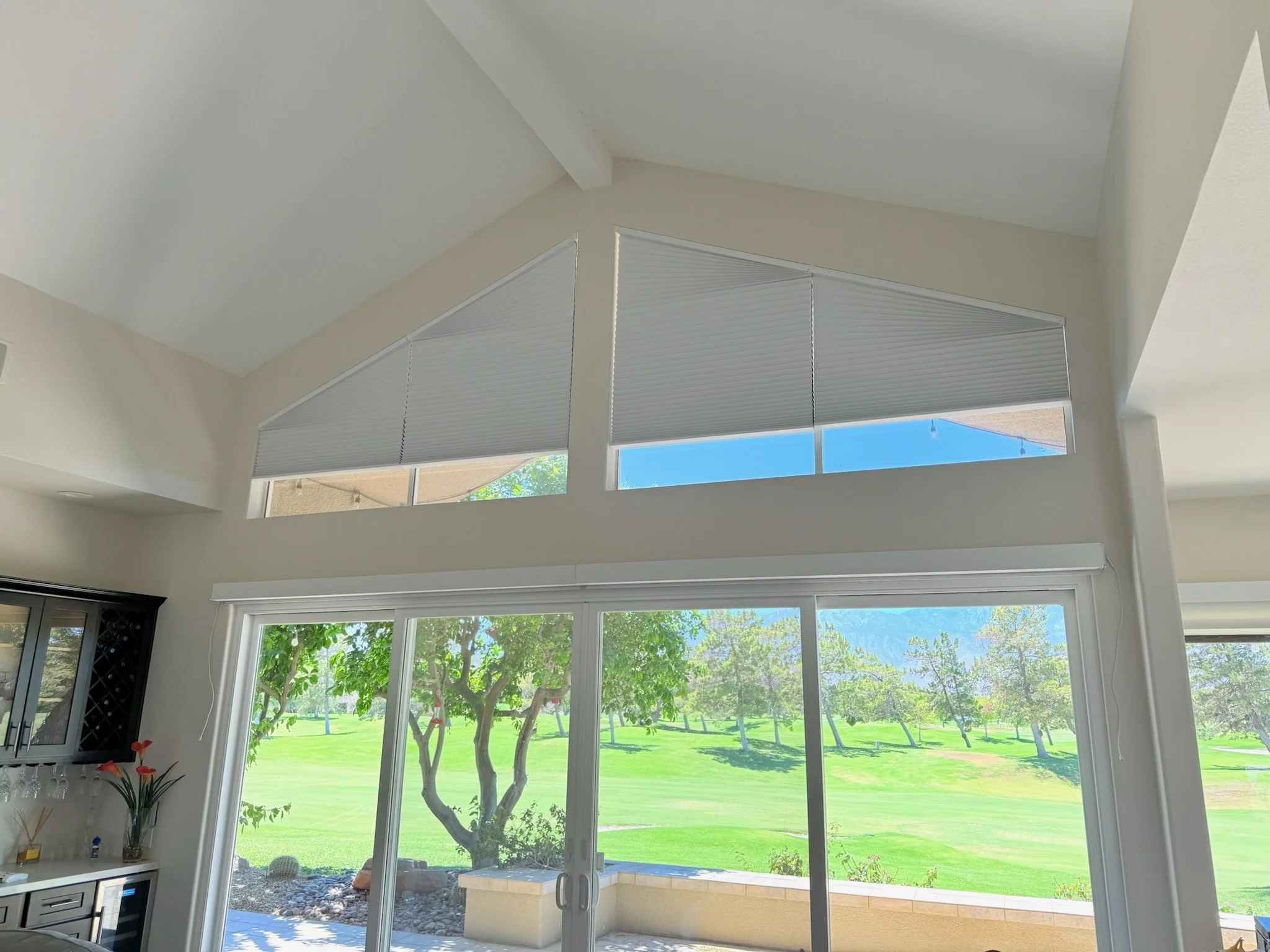Hunter Douglas Duette Honeycomb Shades in Rancho Mirage - Specialty Shape