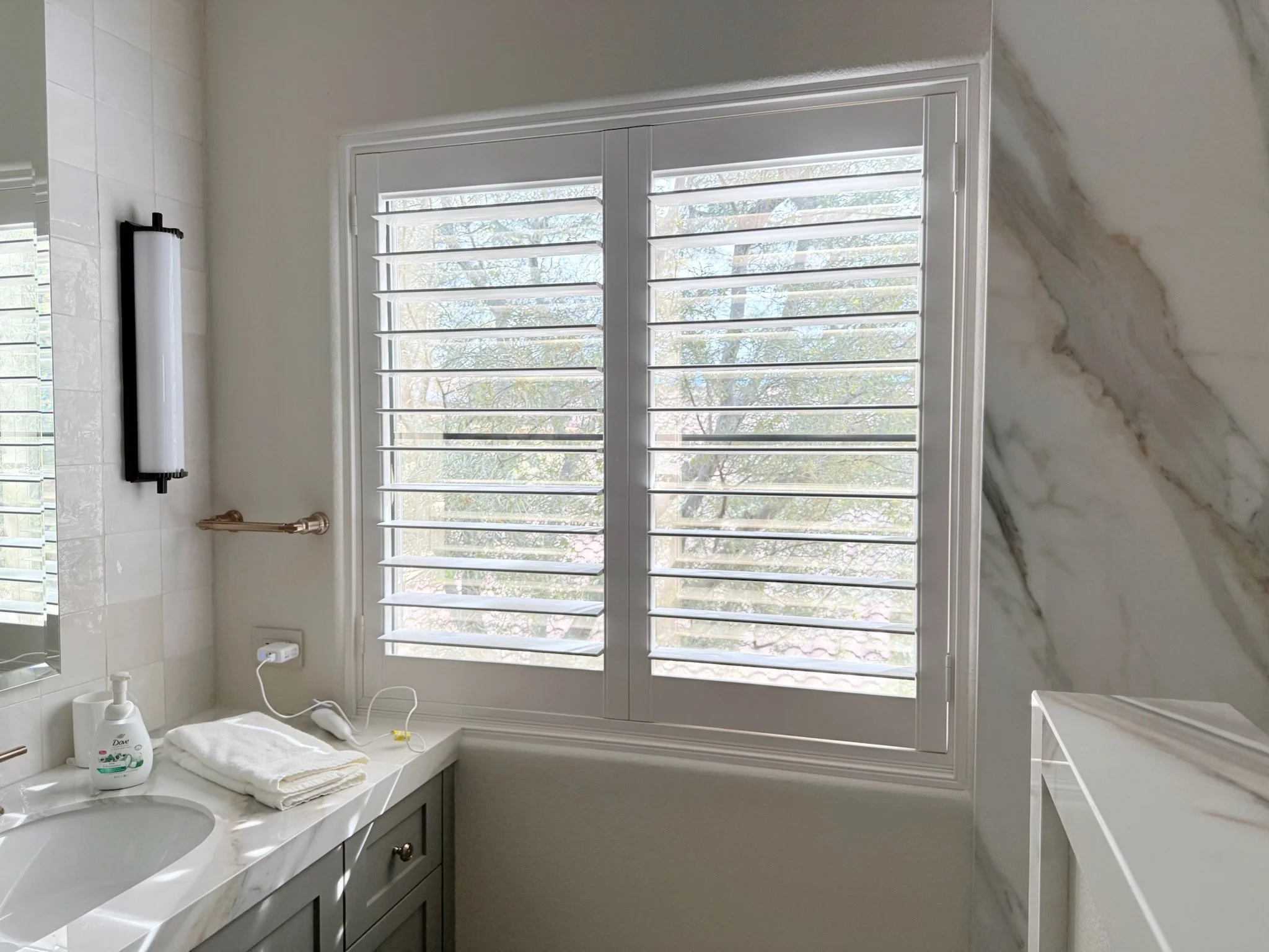 Wood Shutters in Palm Desert