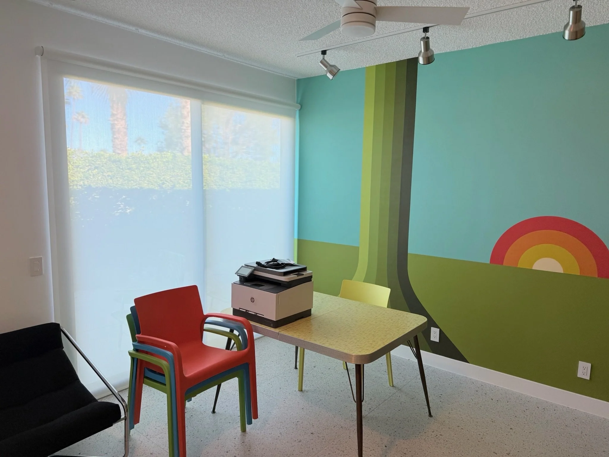 Lutron Palladiom Roller Shades in Palm Springs - 3% Screen Fabric