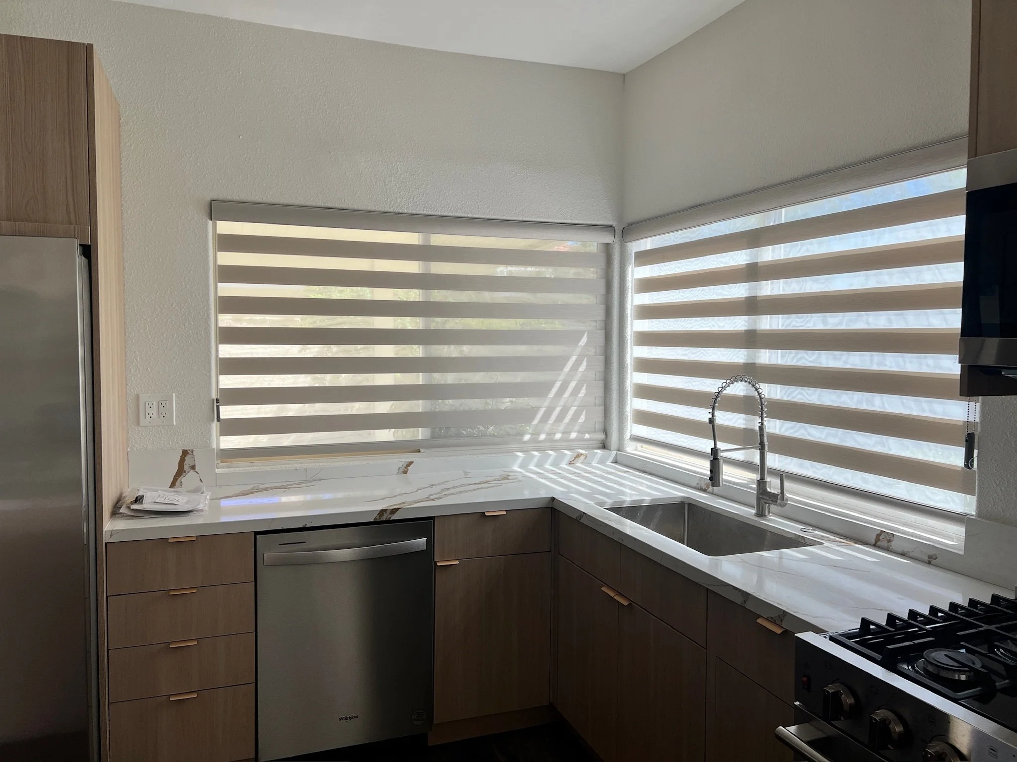 Banded Shades in Palm Desert