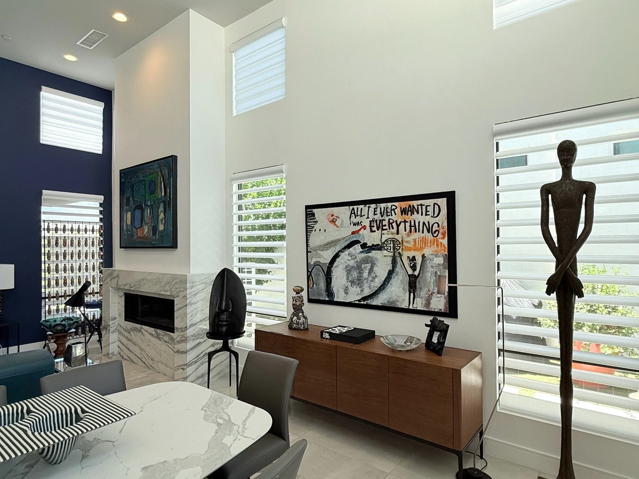 Hunter Douglas Pirouette Shades in Palm Springs
