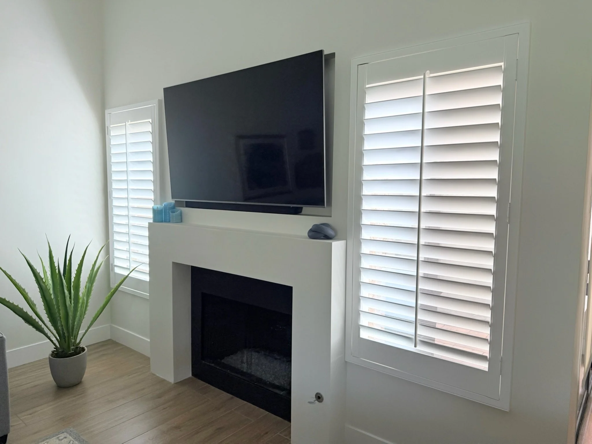 Wood Shutters in Palm Desert