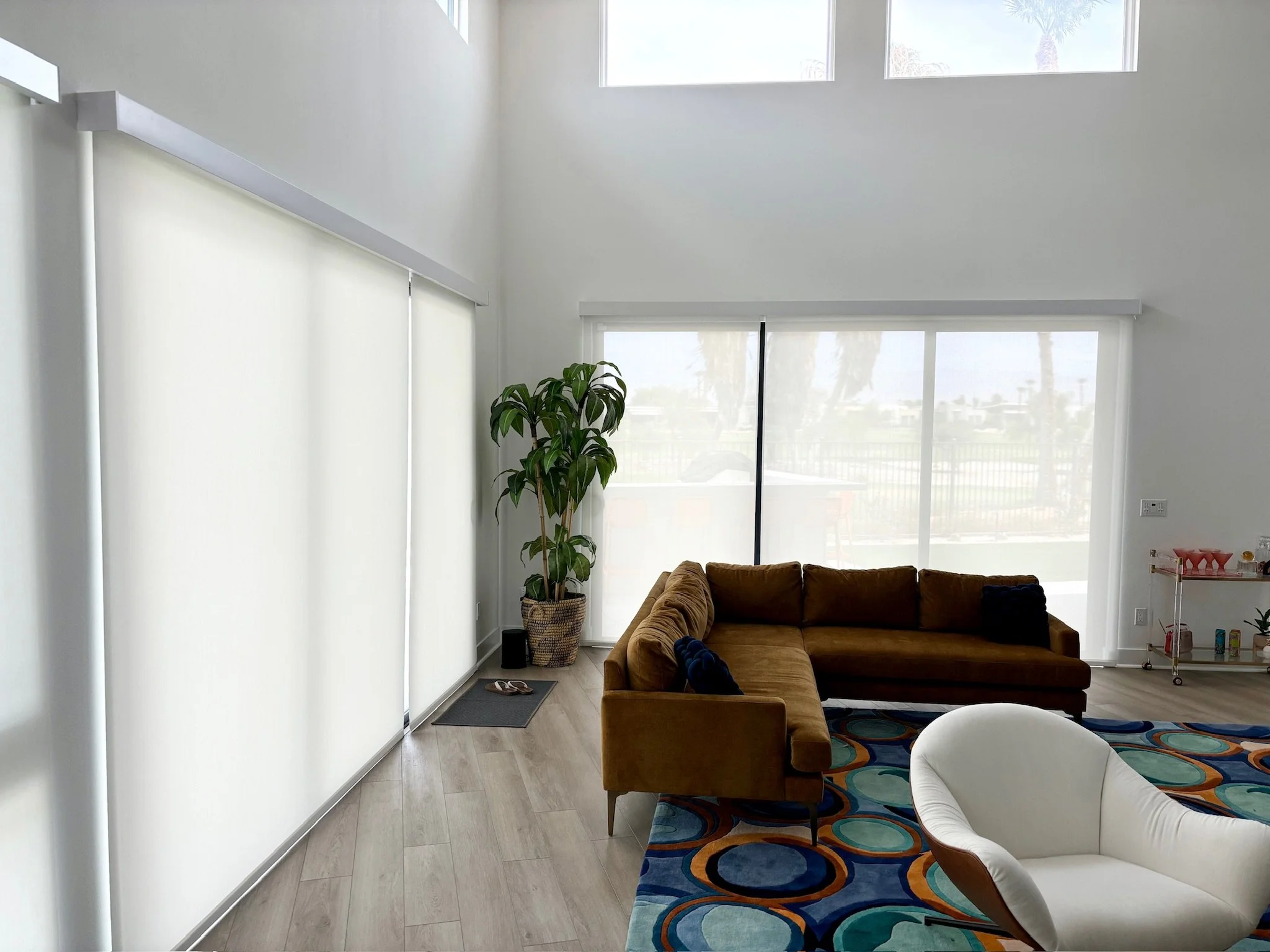 Battery Roller Shades Palm Springs