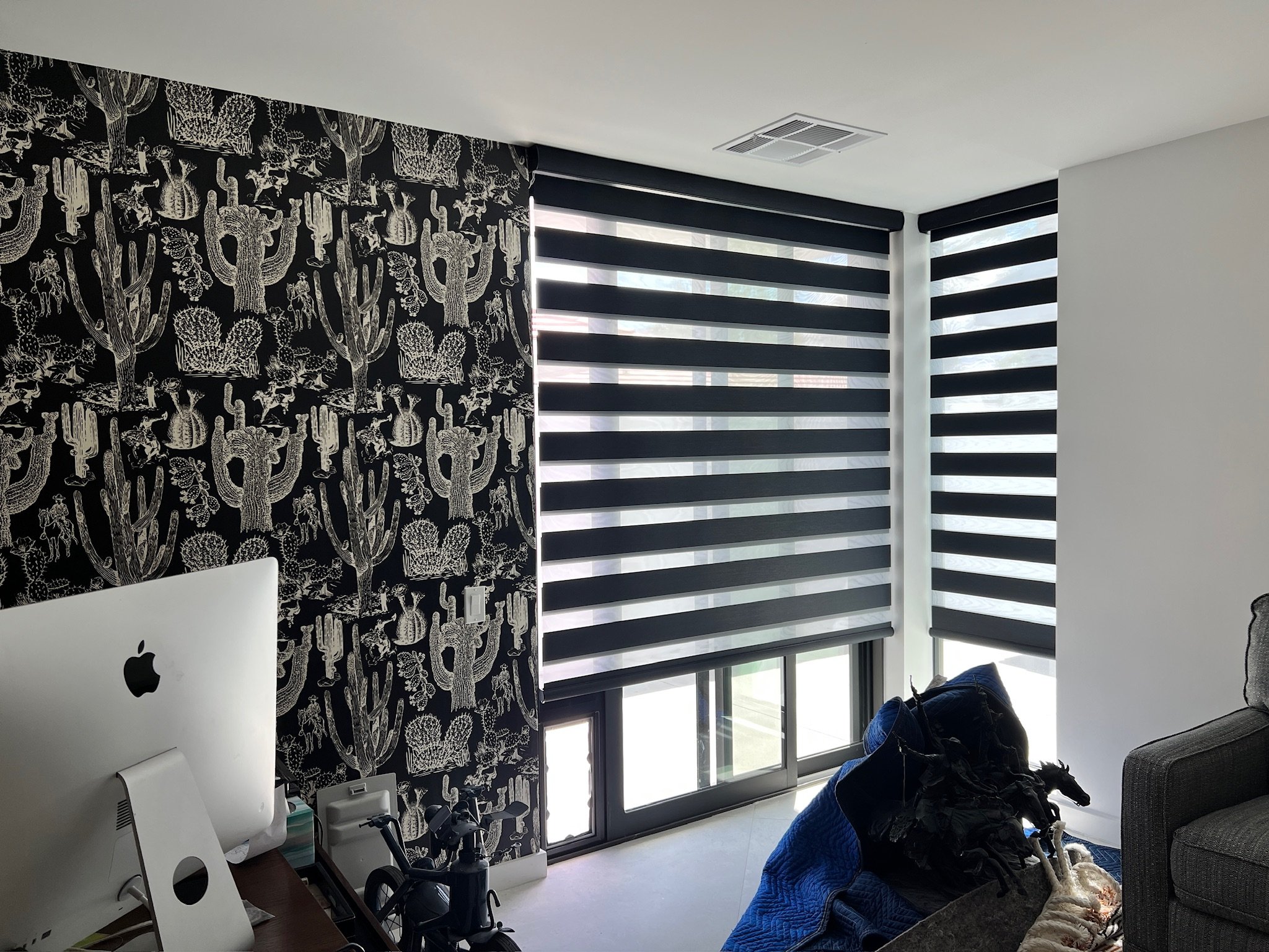 Somfy Banded Shades in Rancho Mirage