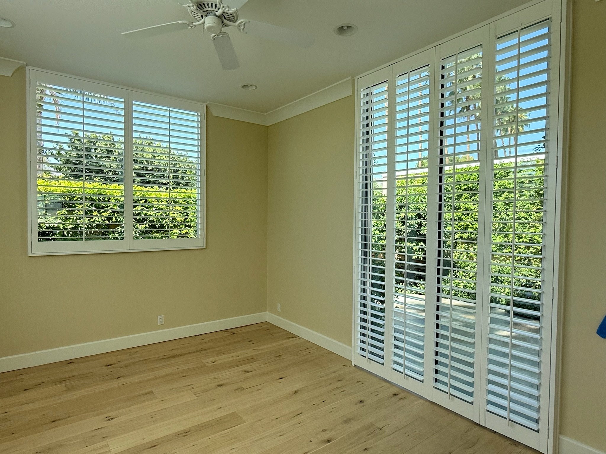 Wood Shutters in Palm Desert