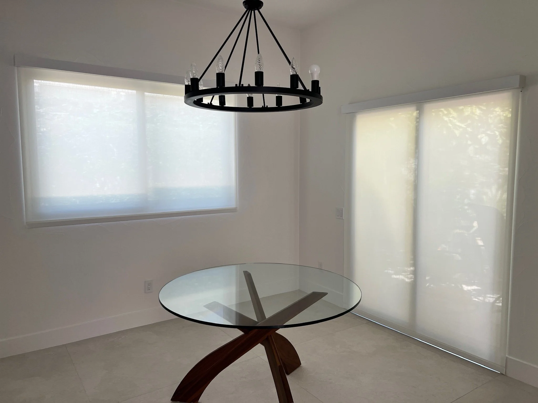 Motorized Roller Shades - Rancho Mirage