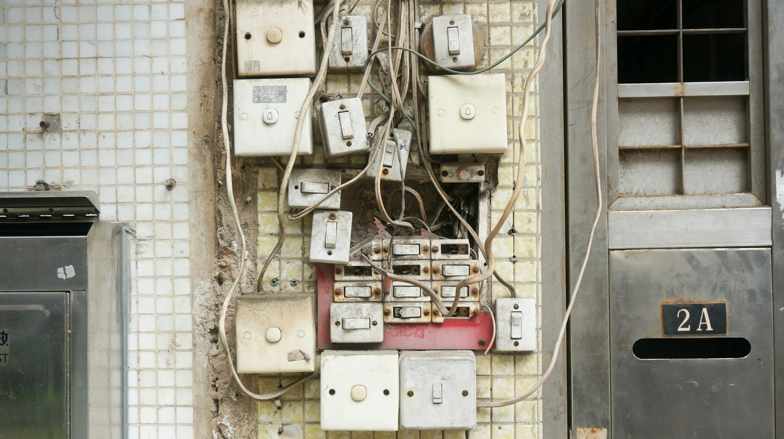 Electrician upgrading residential switchboard in Auckland home