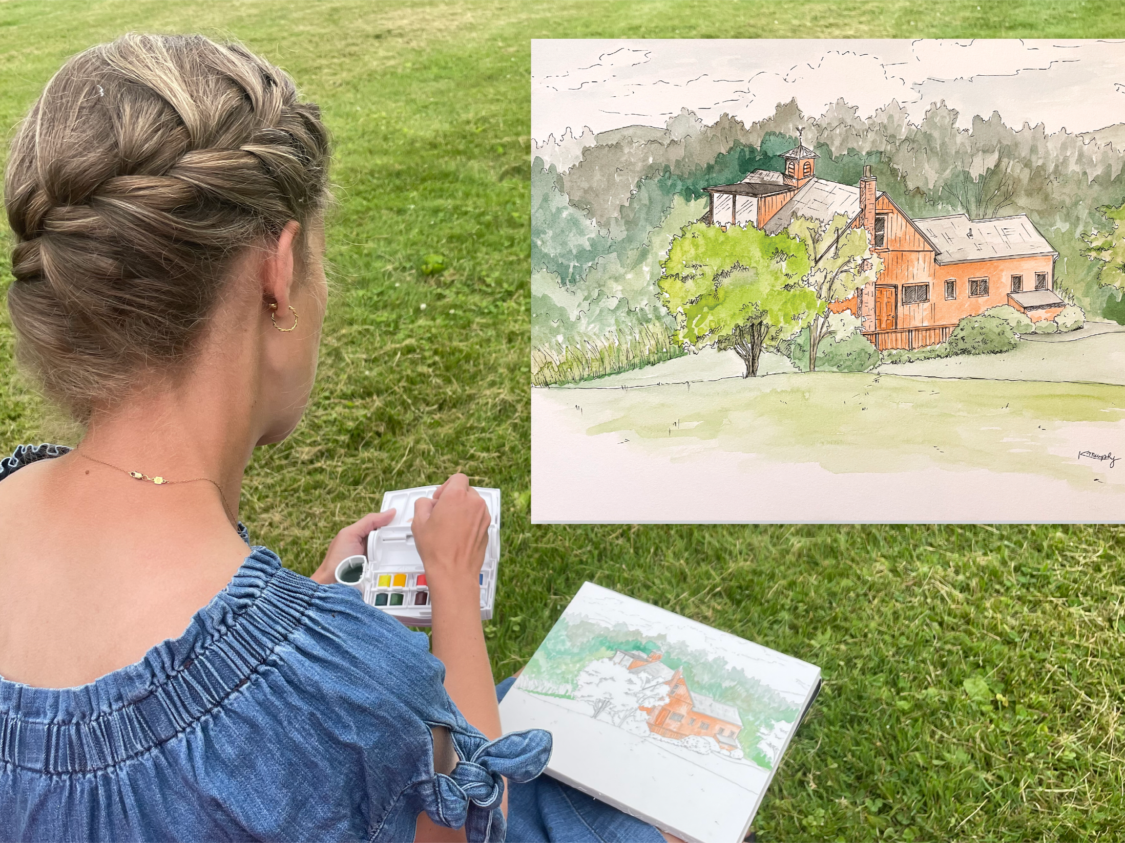 Norman Rockwell studio and museum. Stockbridge, MA.