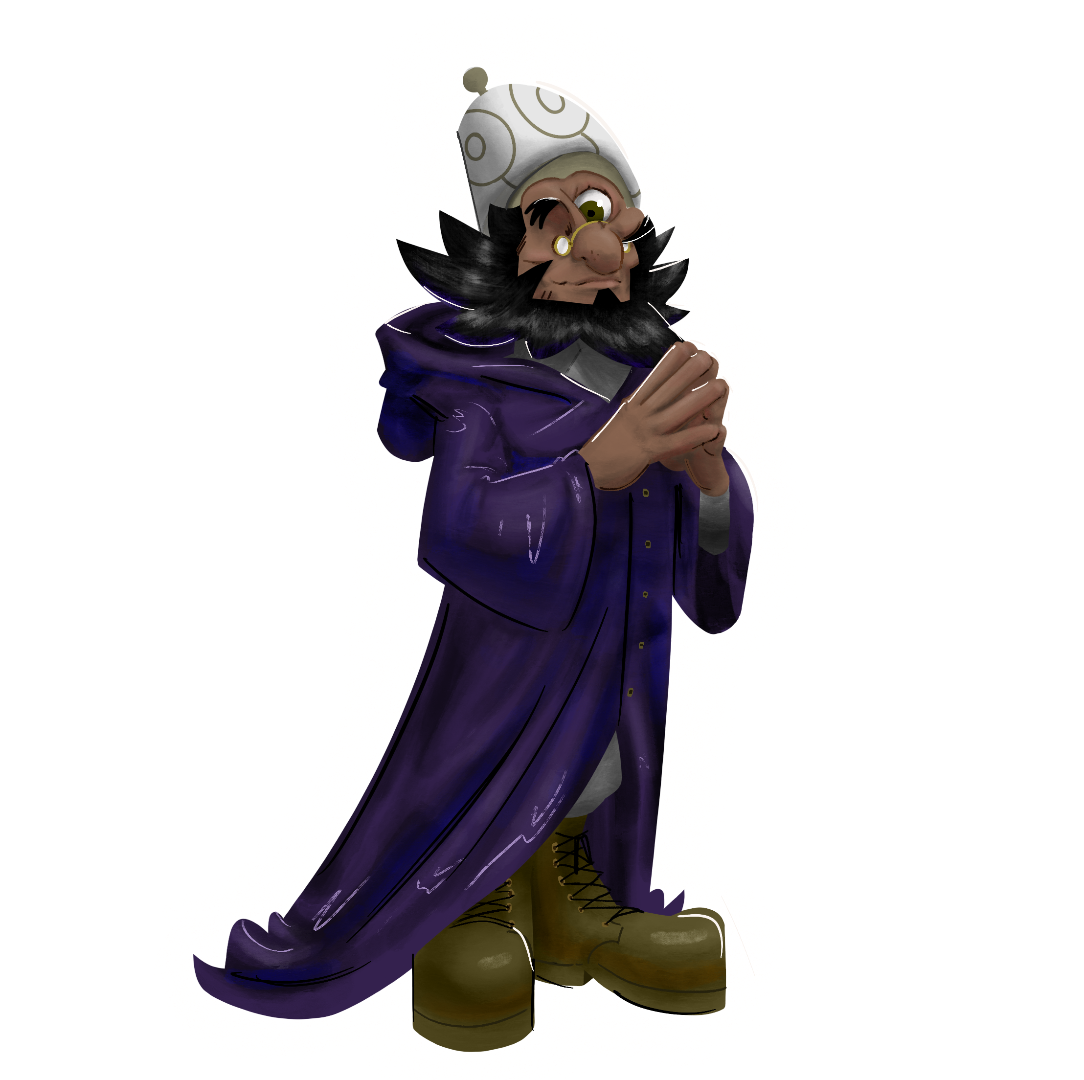 Hurnus Burrowrock, dwarf warlock