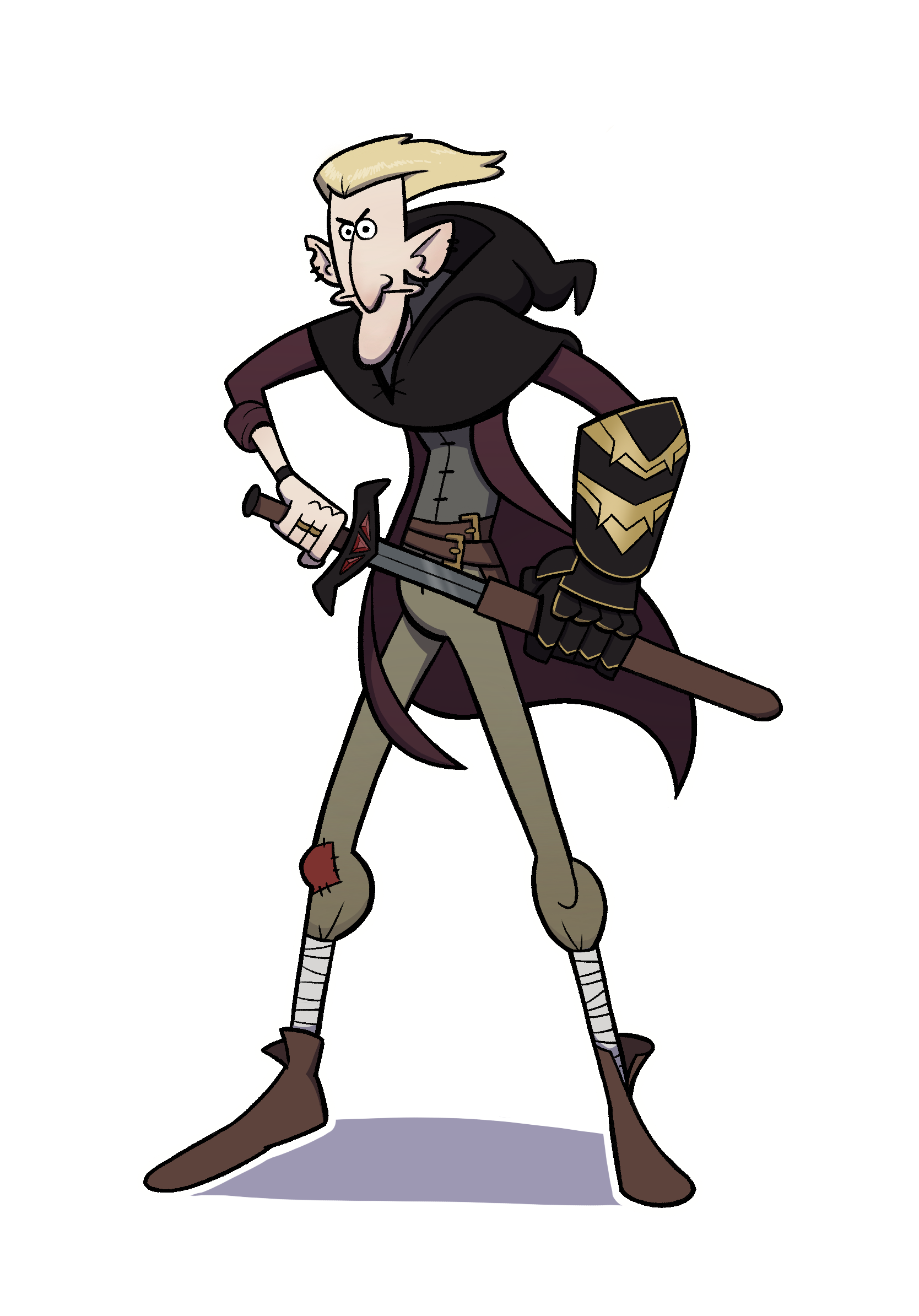 Kael Voss, elf rogue