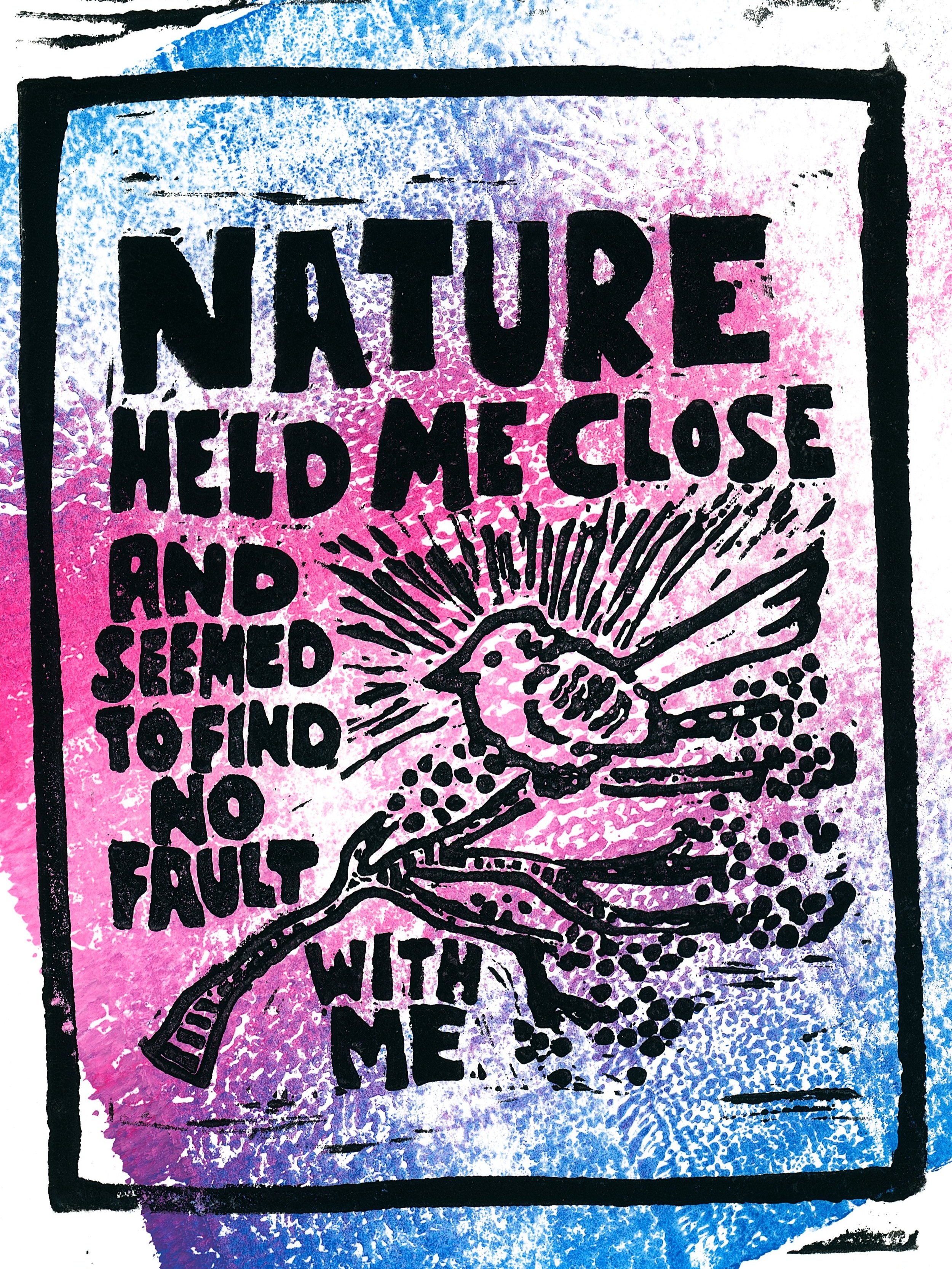 Trans Nature 5x7 Print