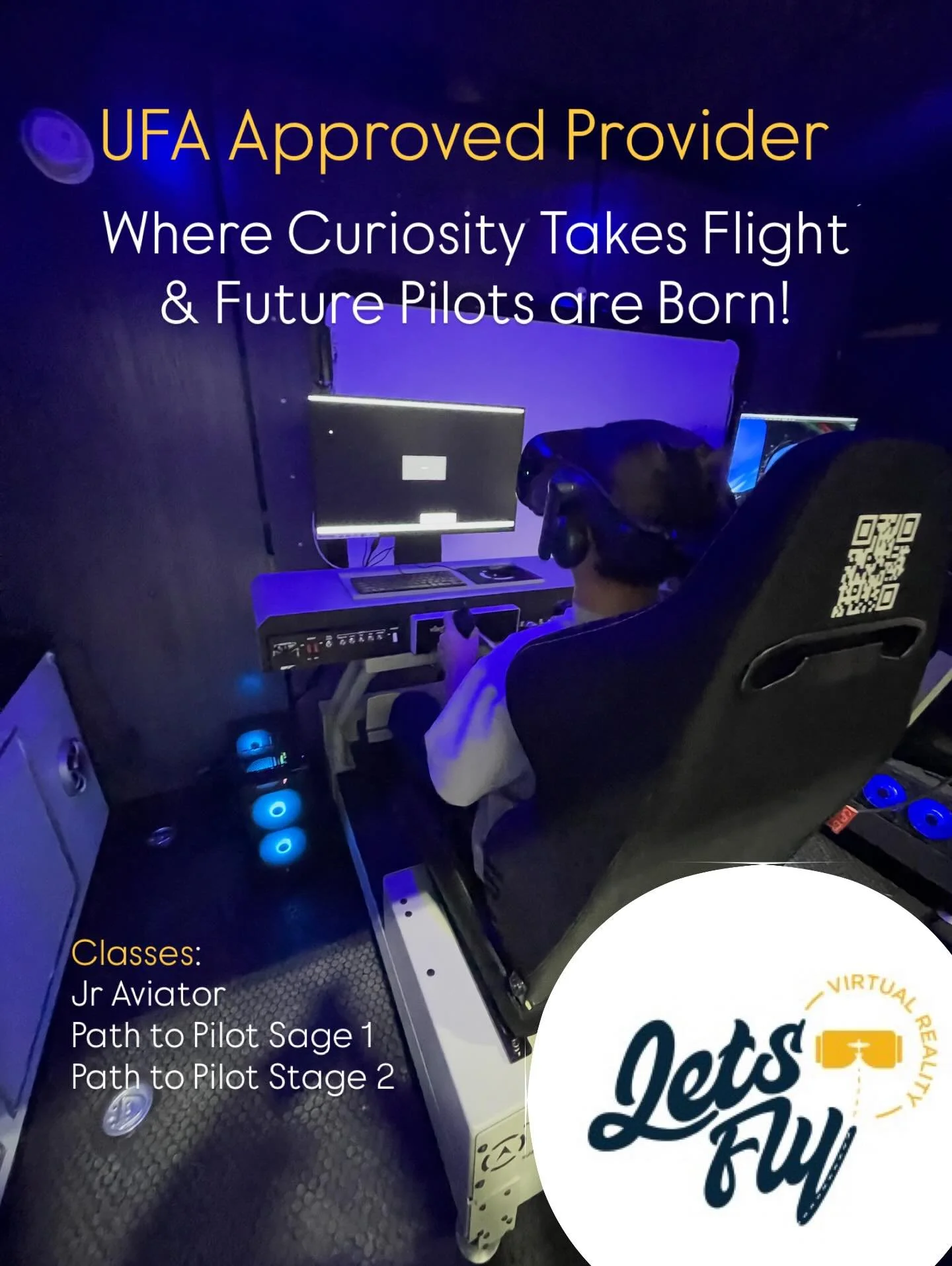 ✈️ Immersive VR flight experiences for jr pilots and proficiency practice. 👨&zwj;✈️ #stemeducation #virtualreality #utahhomeschool 
Http://www.letsflyvr.com