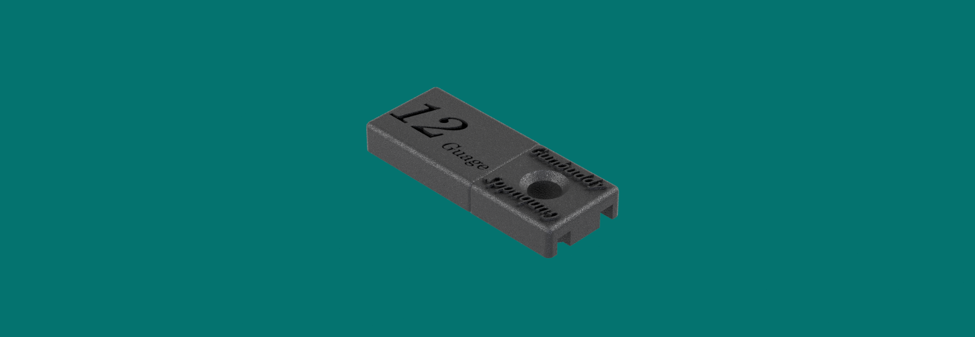 12 Guage Gunbuddy Tab no handles 1 inch extended 3.png