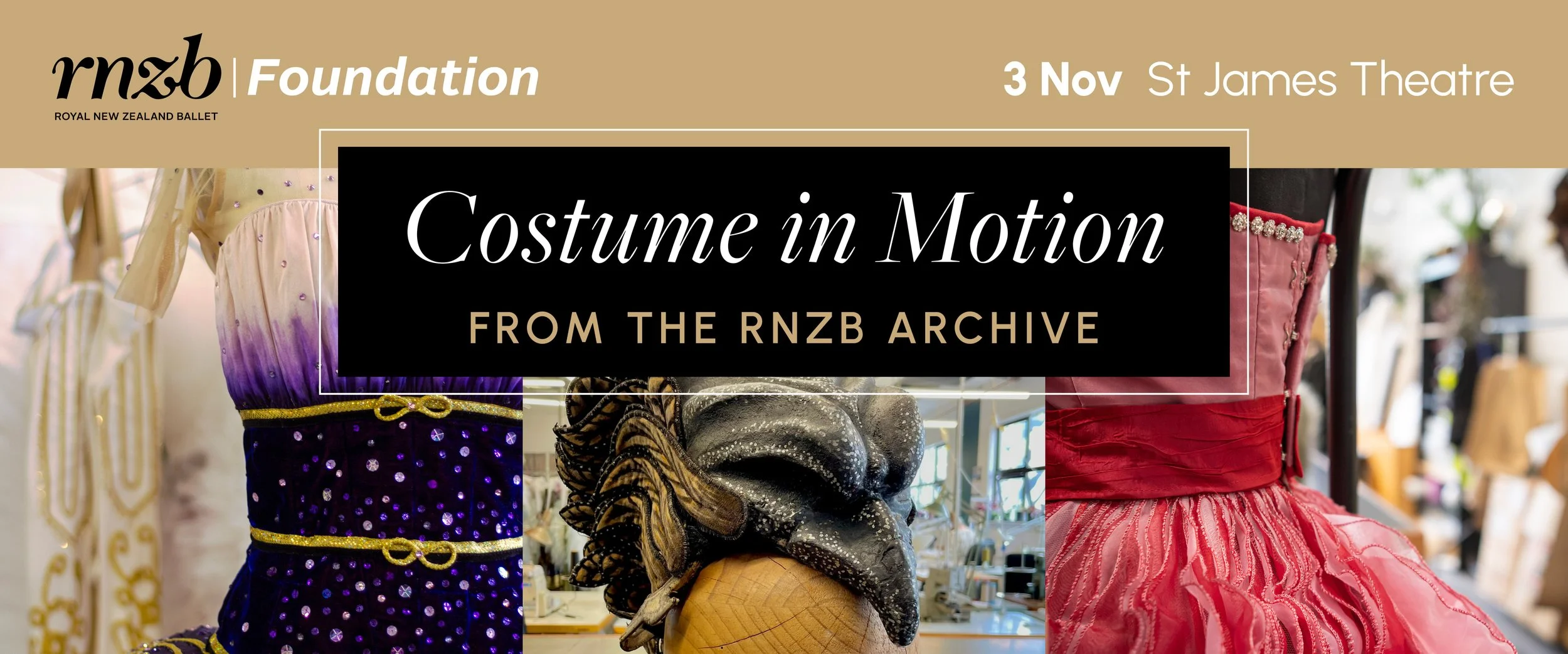 Book now | Costume in Motion fundraising event, Wellington