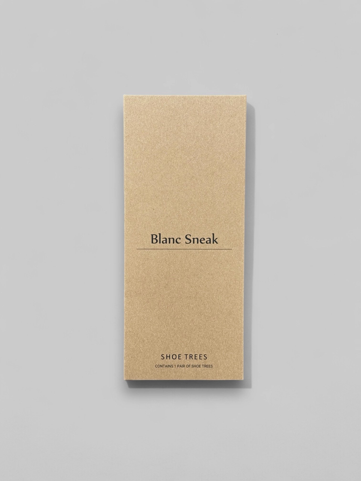 Shoe tree box - Front