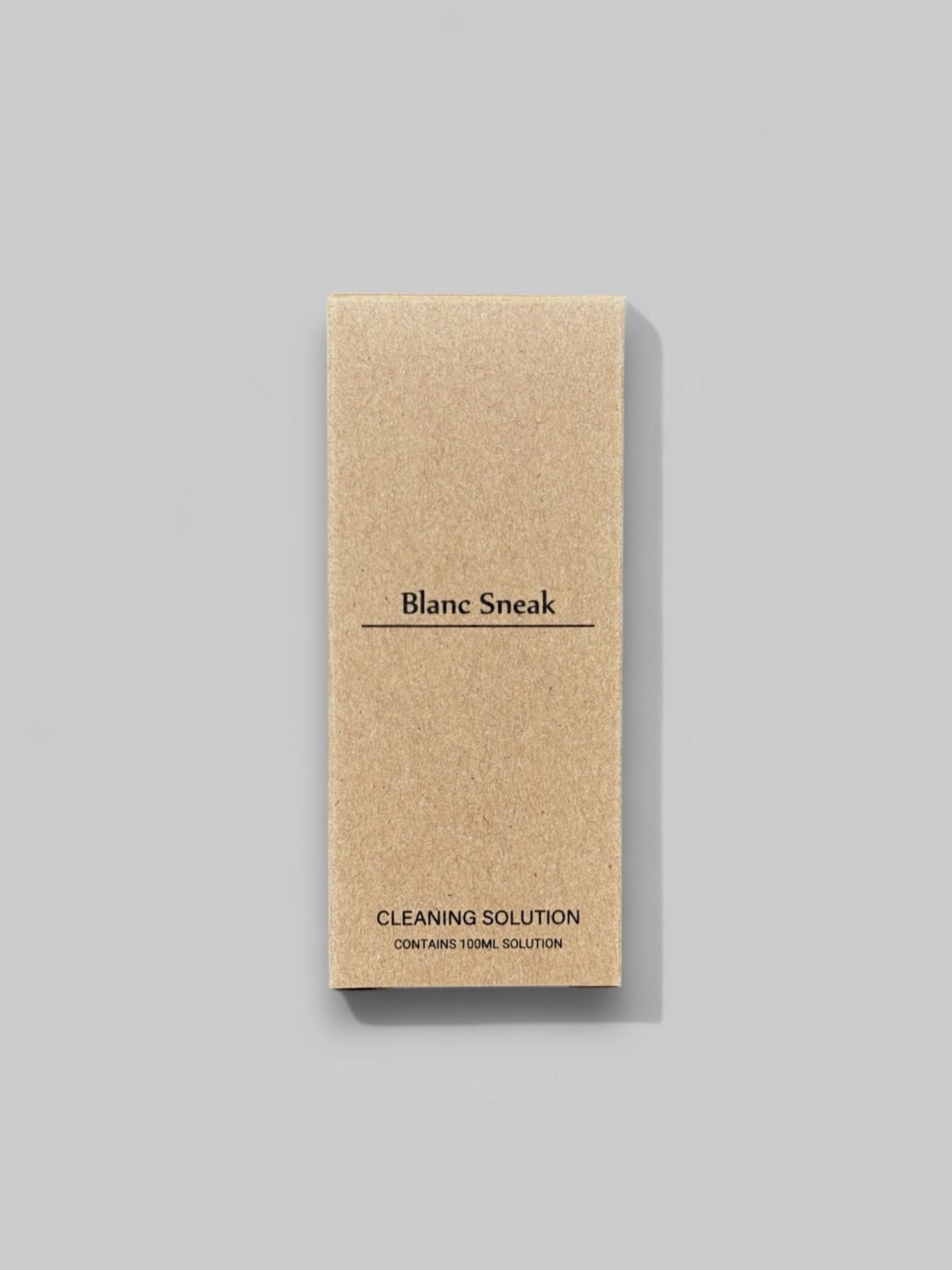Shoe Cleaning Solution box - Front
