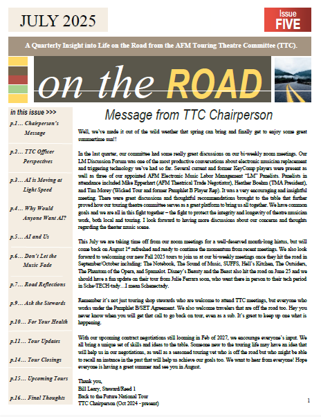 TTC Newsletter #5 - July 2025