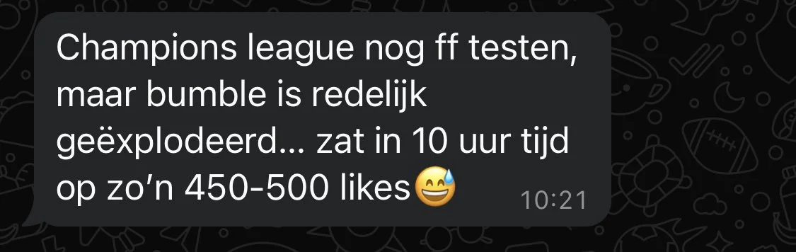 dating photoshoot reacties 450 likes in 10 uur