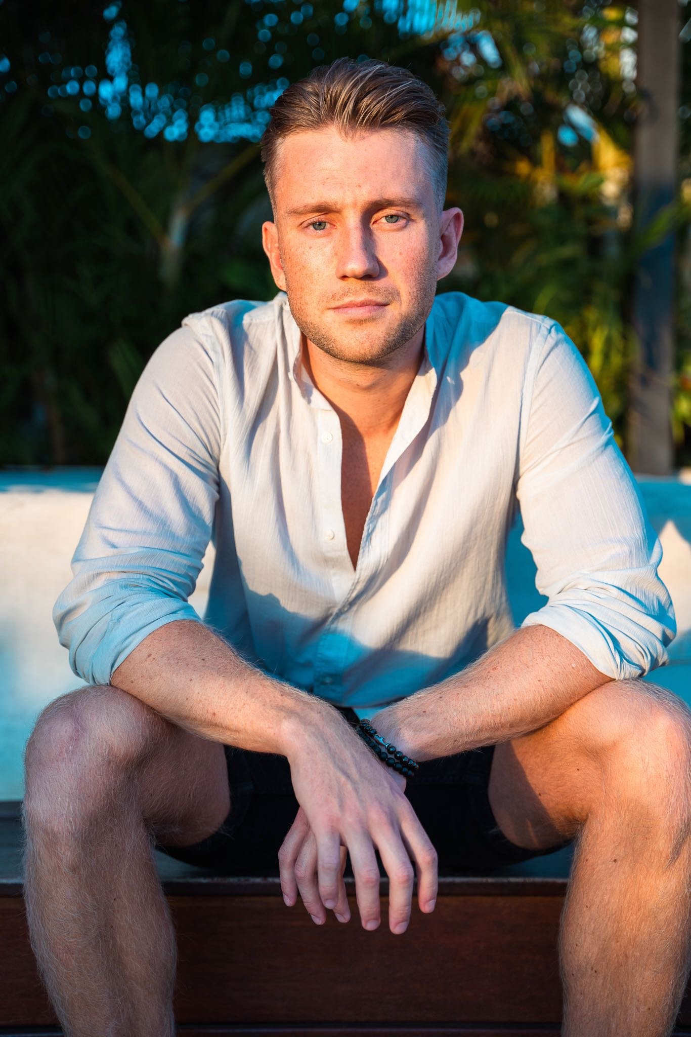 dating photoshoot portfolio portret in playa del carmen tijdens golden hour