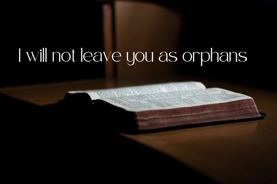 I will not leave you as orphans