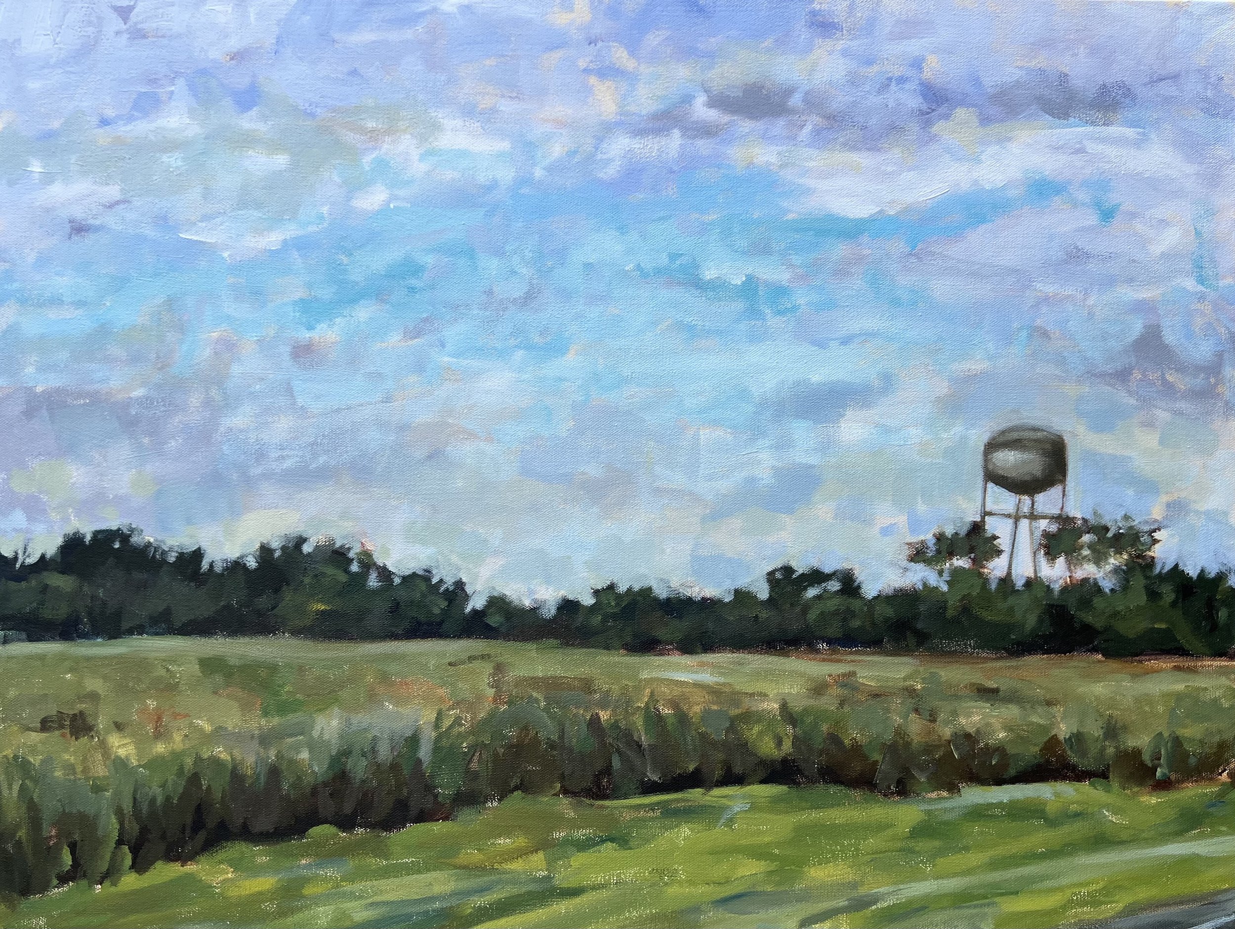 Morning Commute - Painting