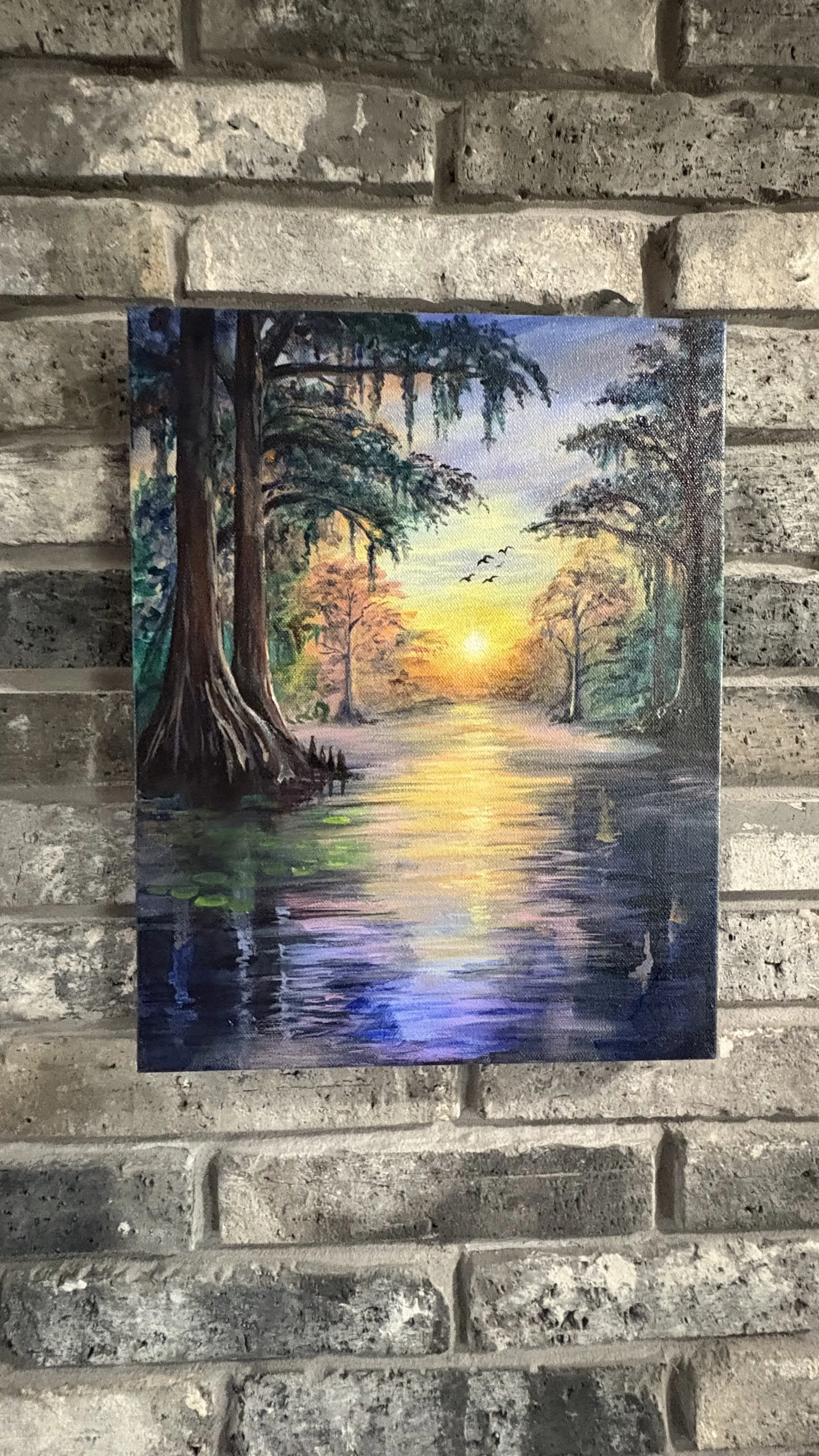 Cypress Morning 12x16 Heather Dartez Art .jpg