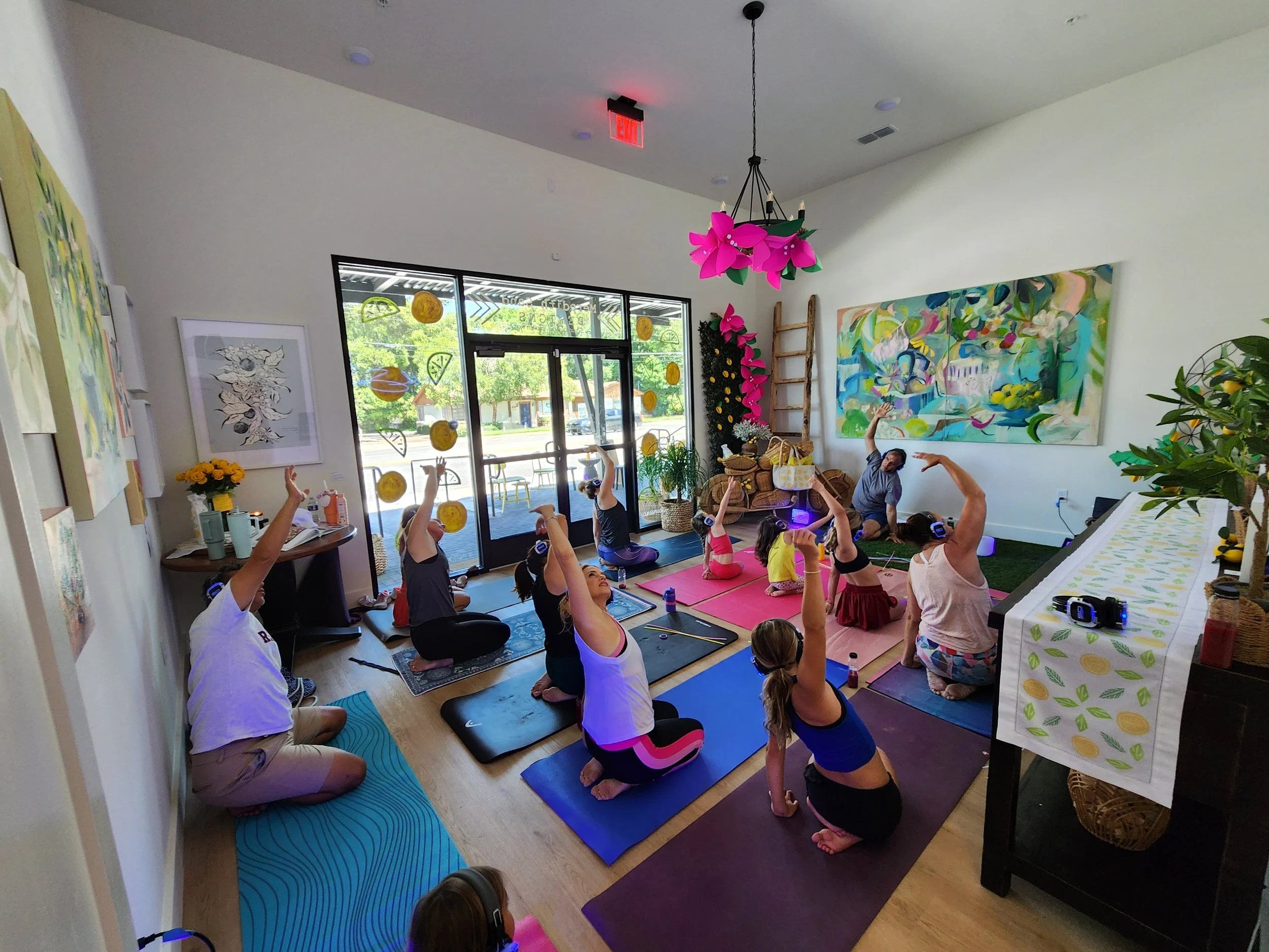 Family Fun Day with Alex from Pla.Yoga & Meredith Sand Designs!