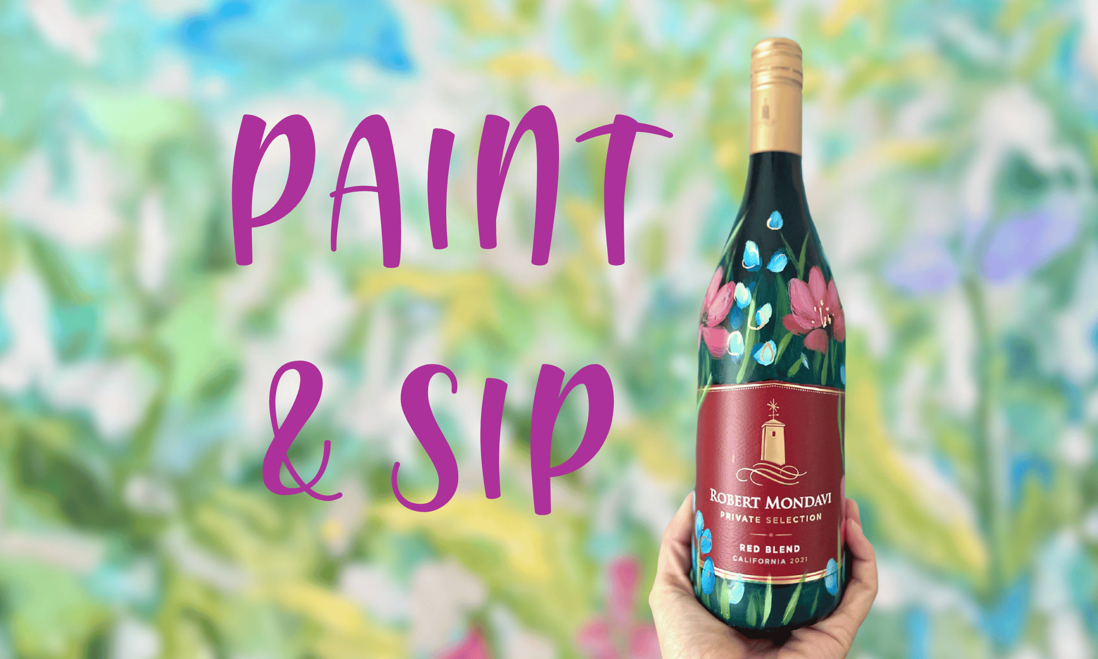 Paint and Sip with Artist Kathleen Safi