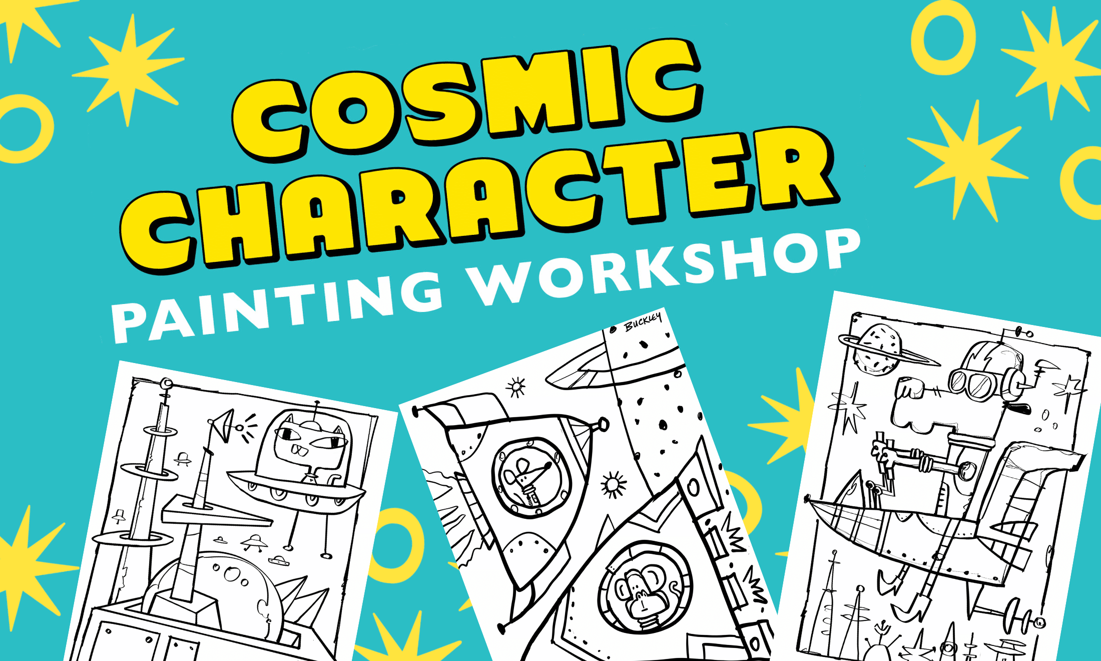 Cosmic Character Painting Workshop