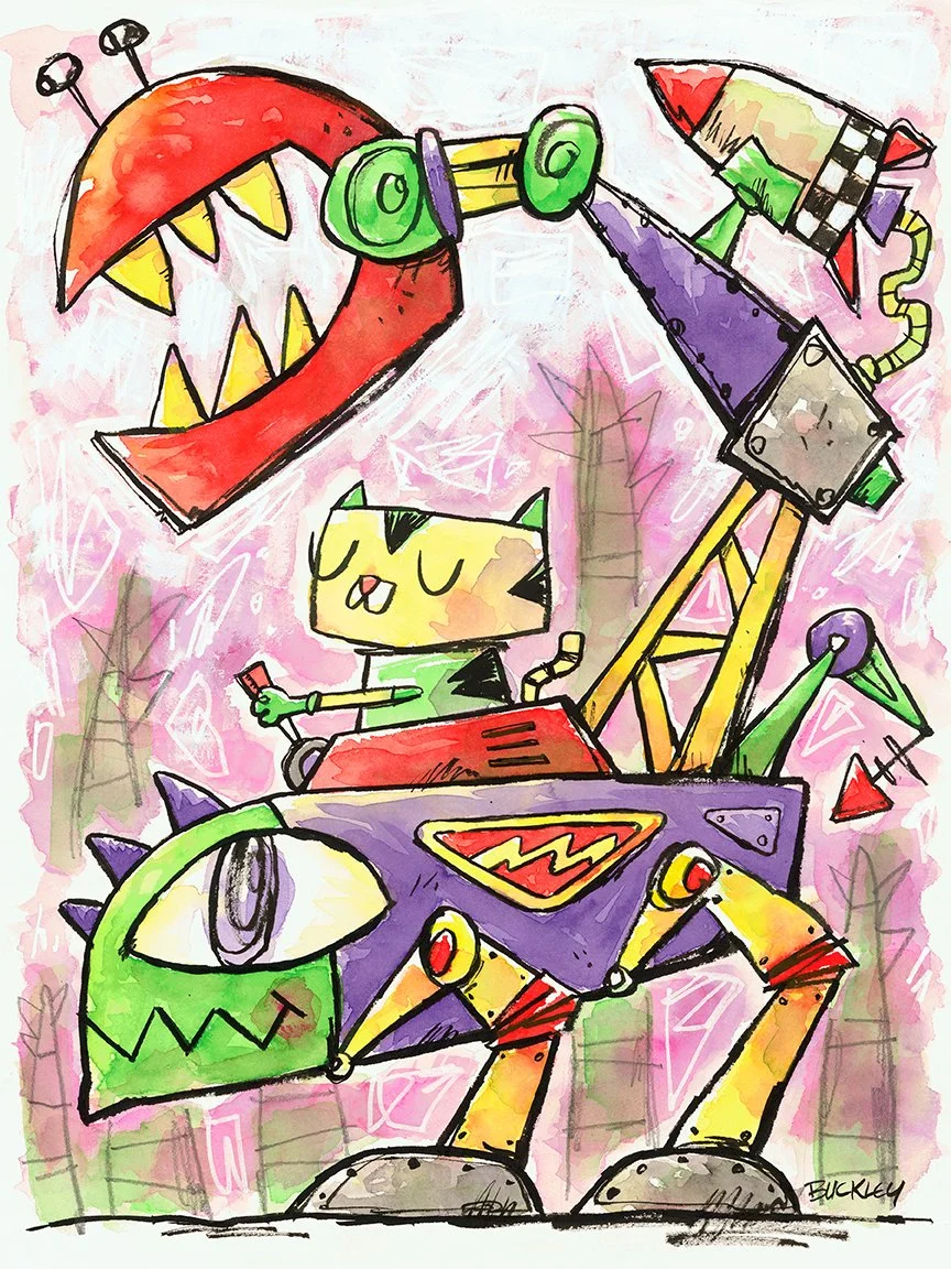 Attak Kat - Painting