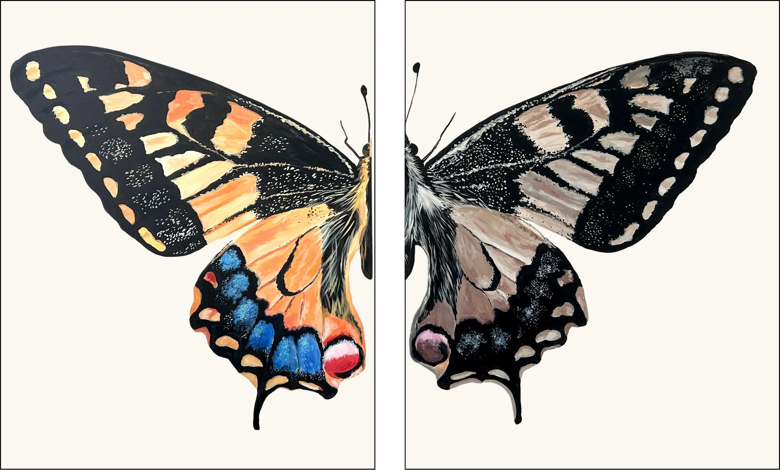 Fading Wings - Painting