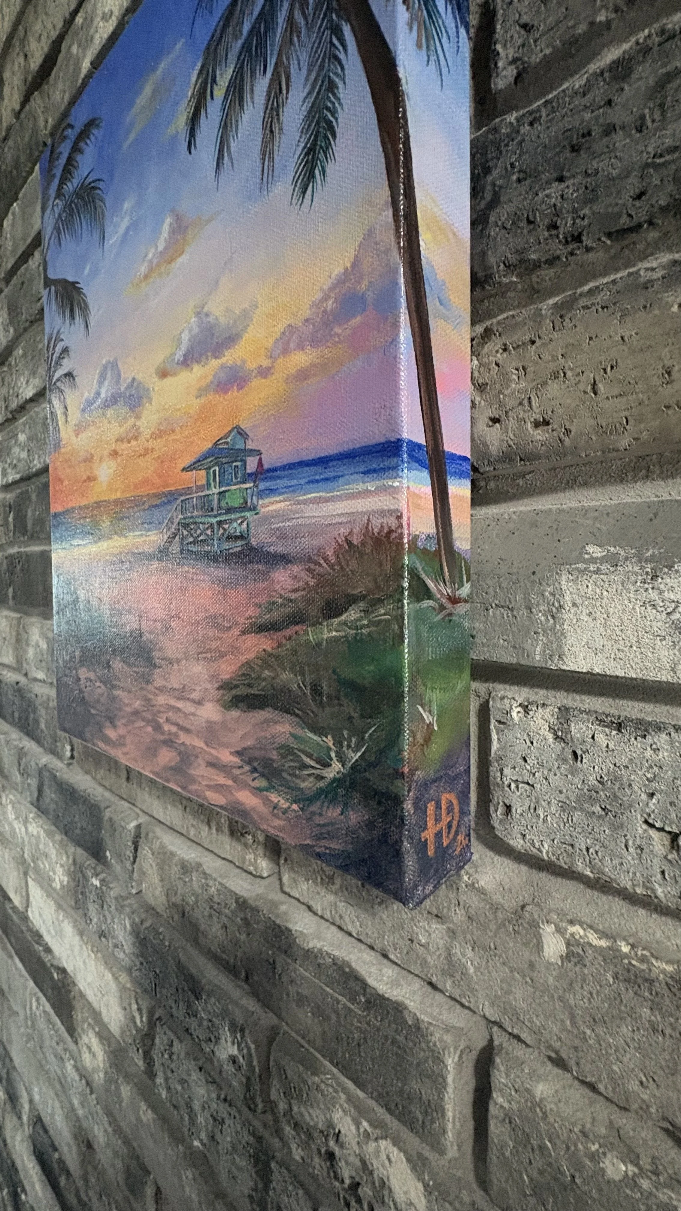 Sunset Watchtower 12x16 Heather Dartez Art 2.jpg