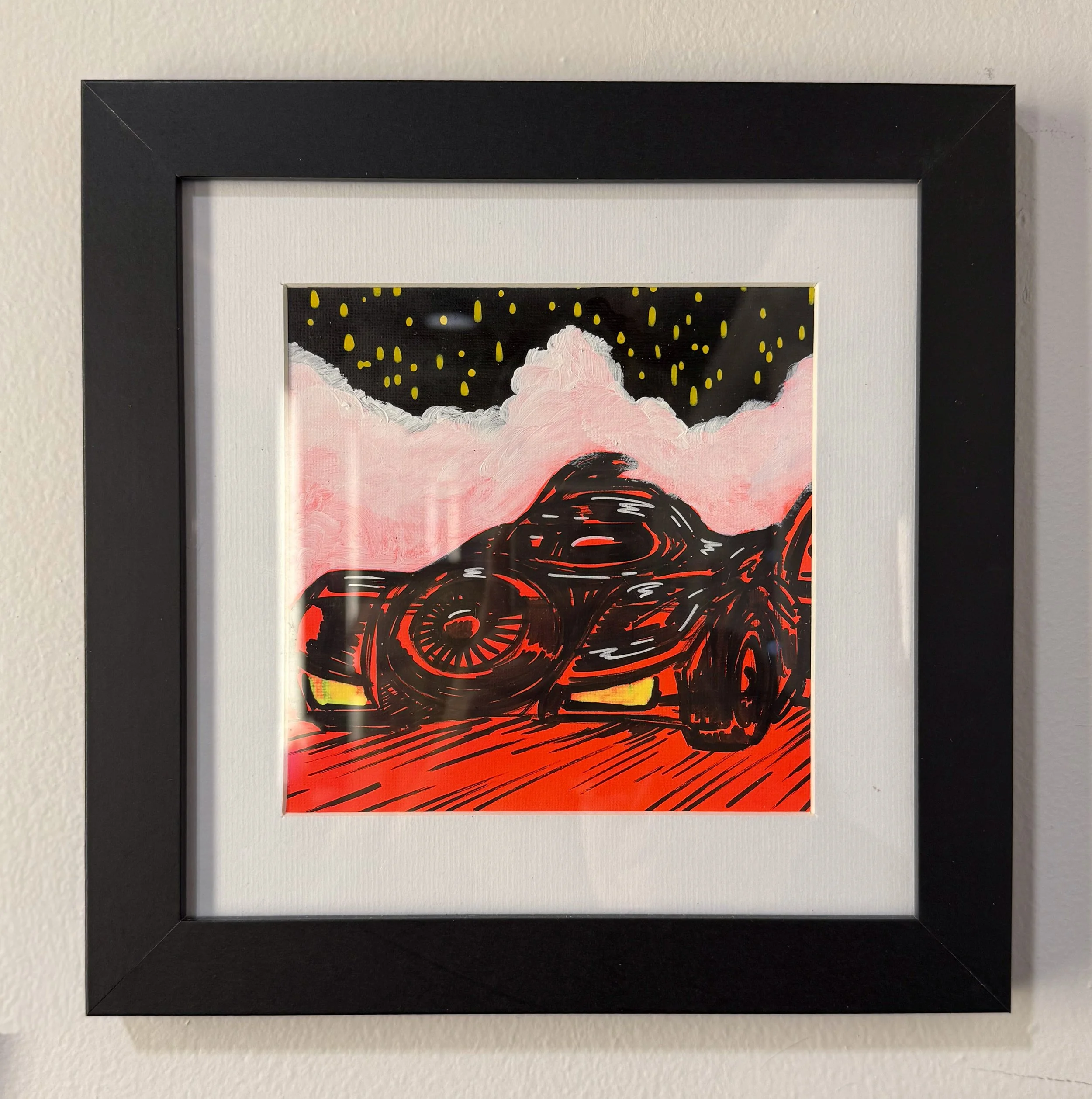 Dark Knight Horsepower - Painting