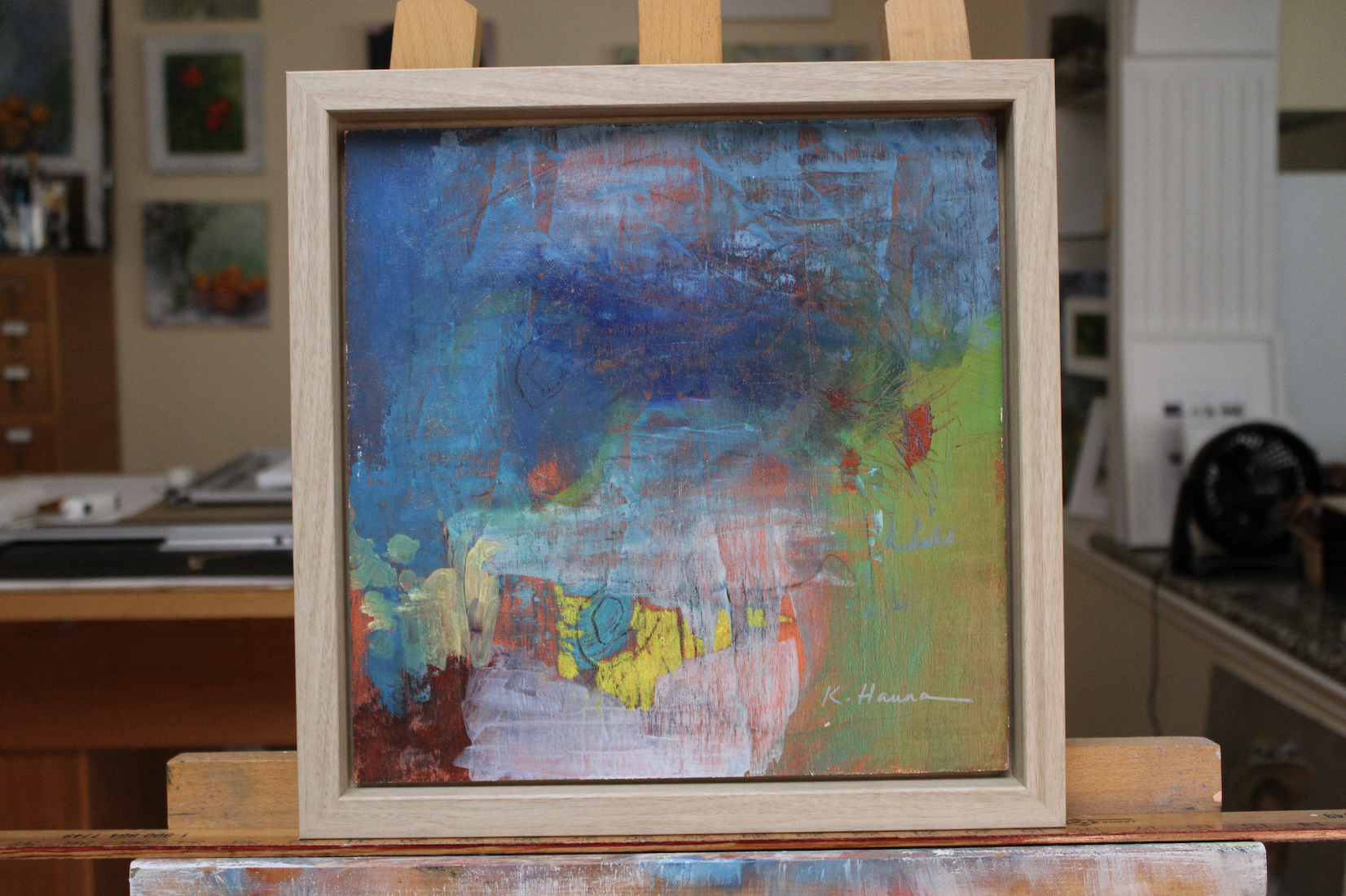 Memory In Blue - Painting