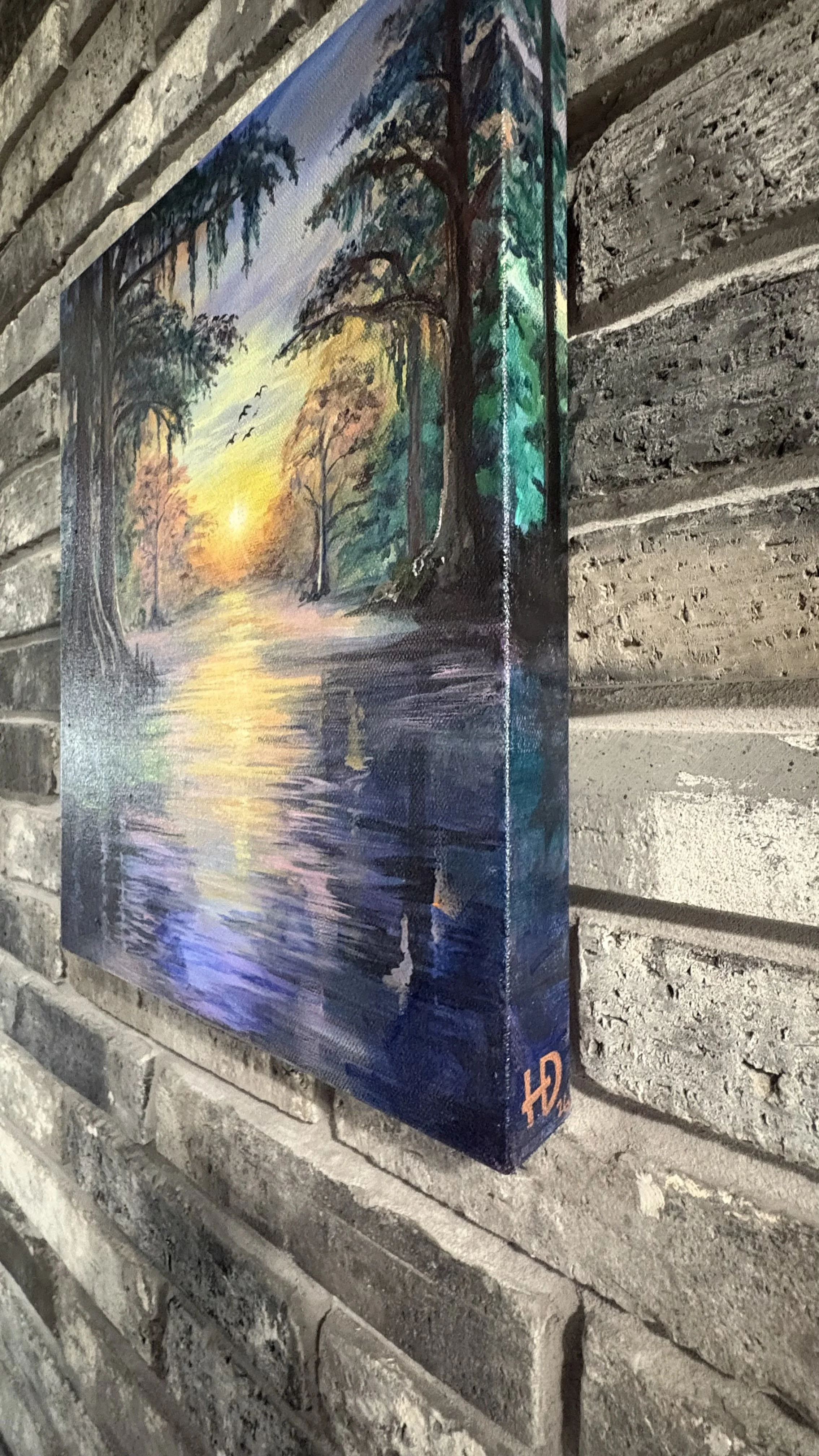 Cypress Morning 12x16 Heather Dartez Art 2.jpg