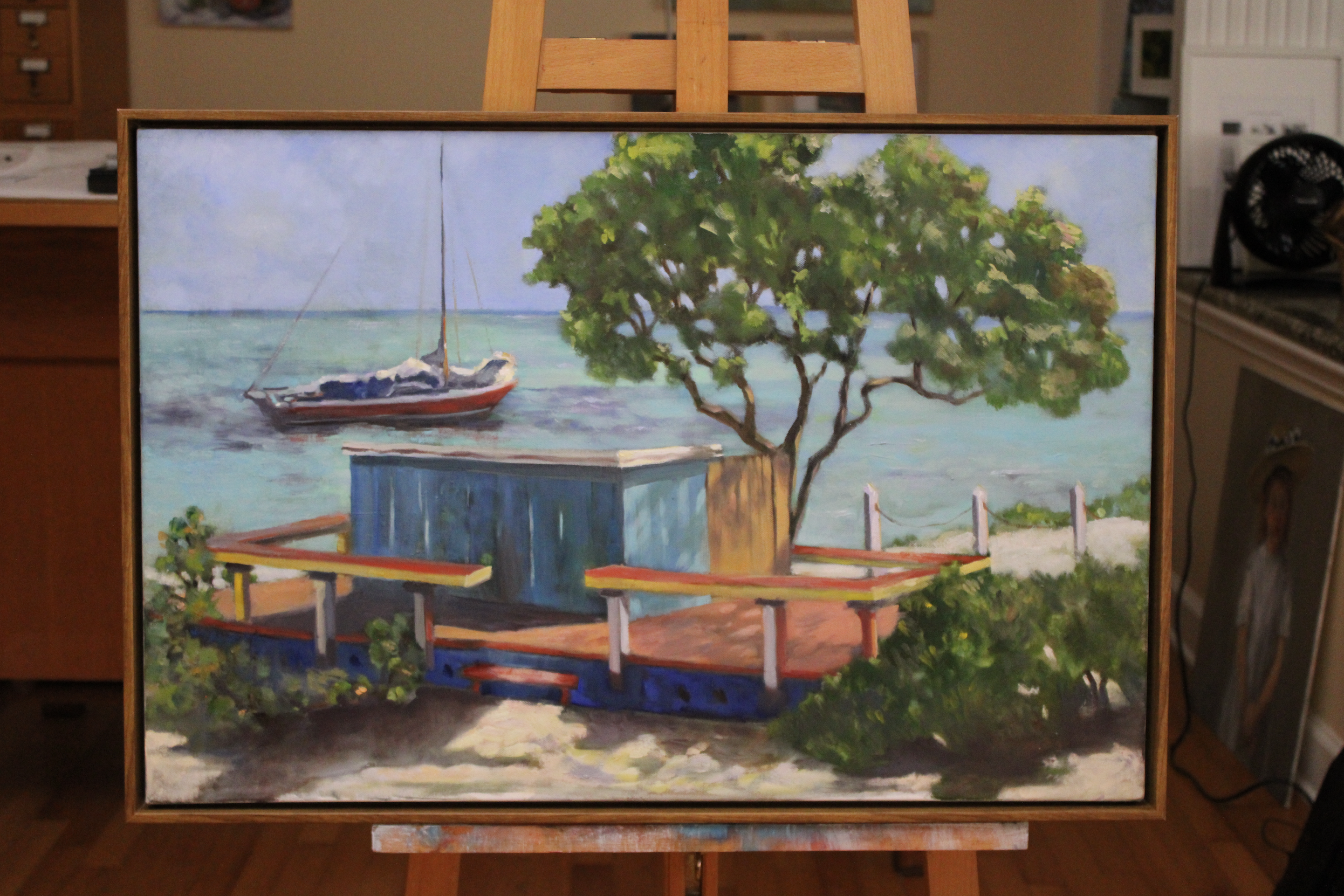 Tucked Away - Painting