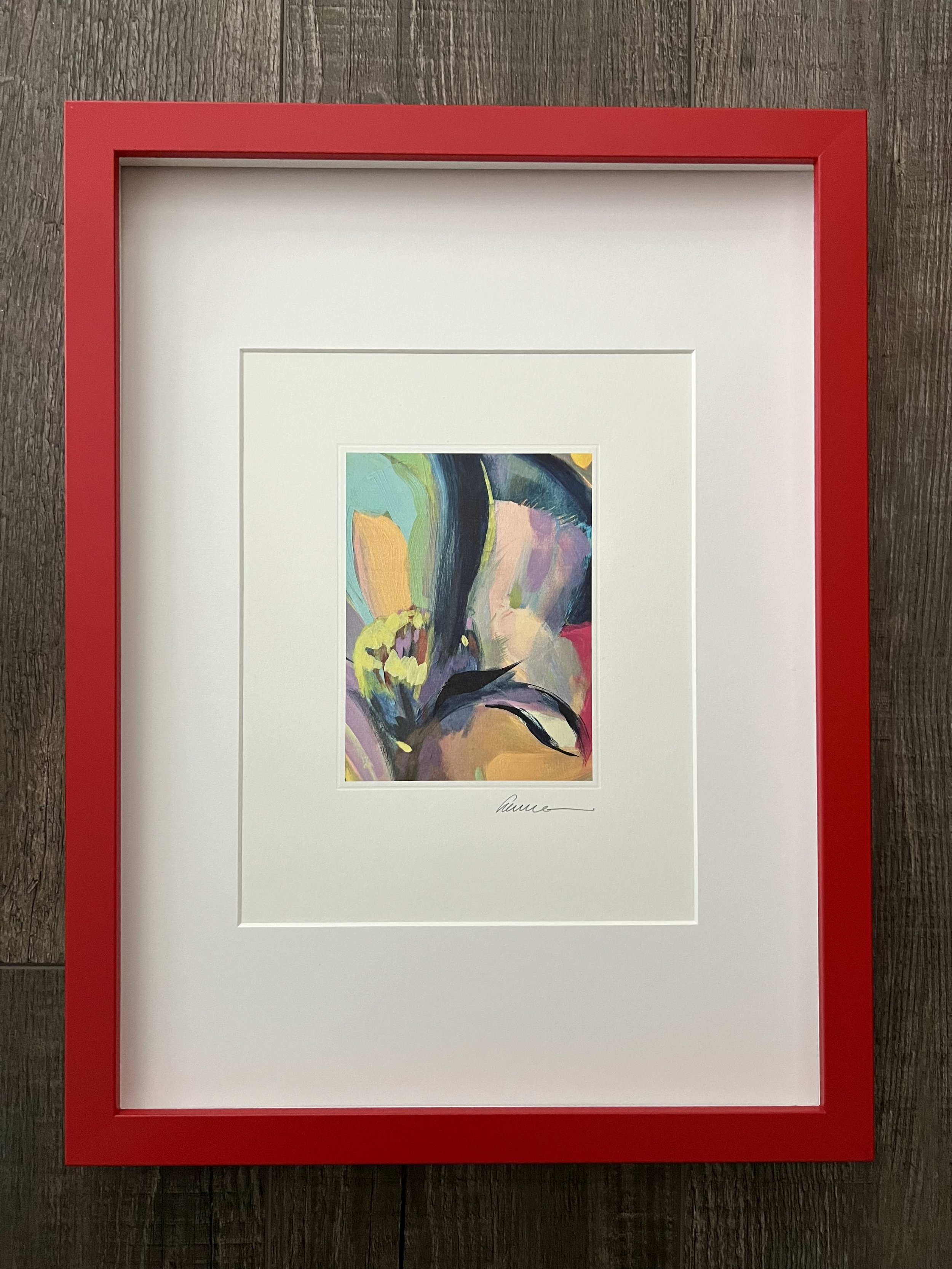 Summer Artichoke Art Print (framed).jpeg
