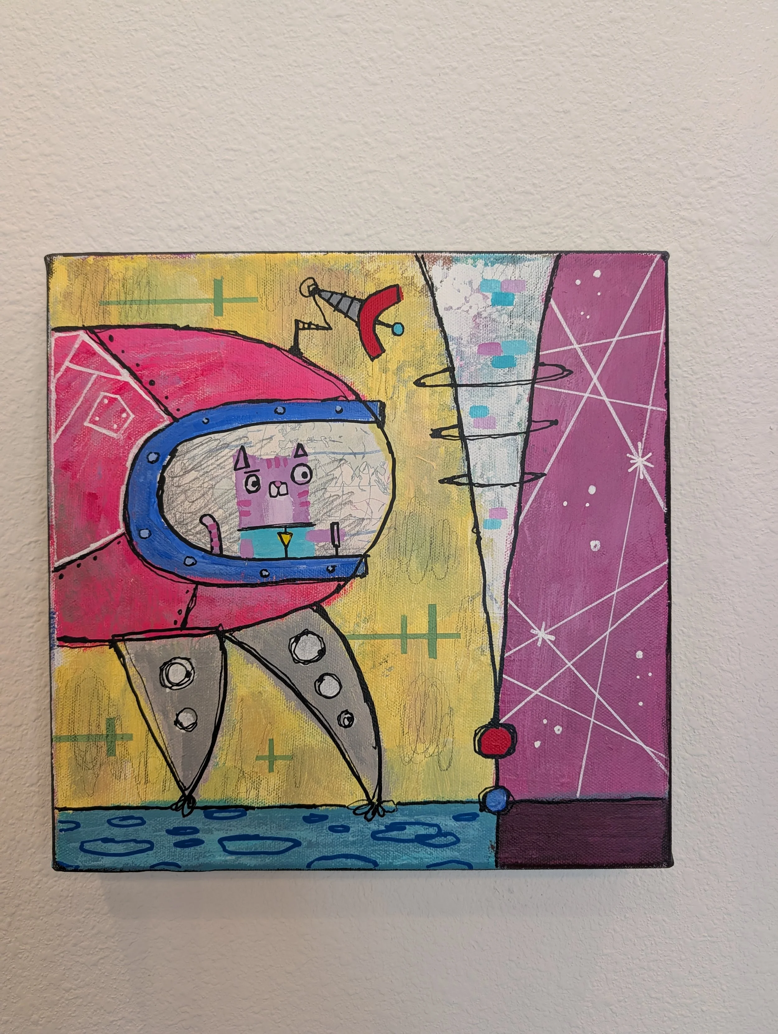 Entering the Void - Painting